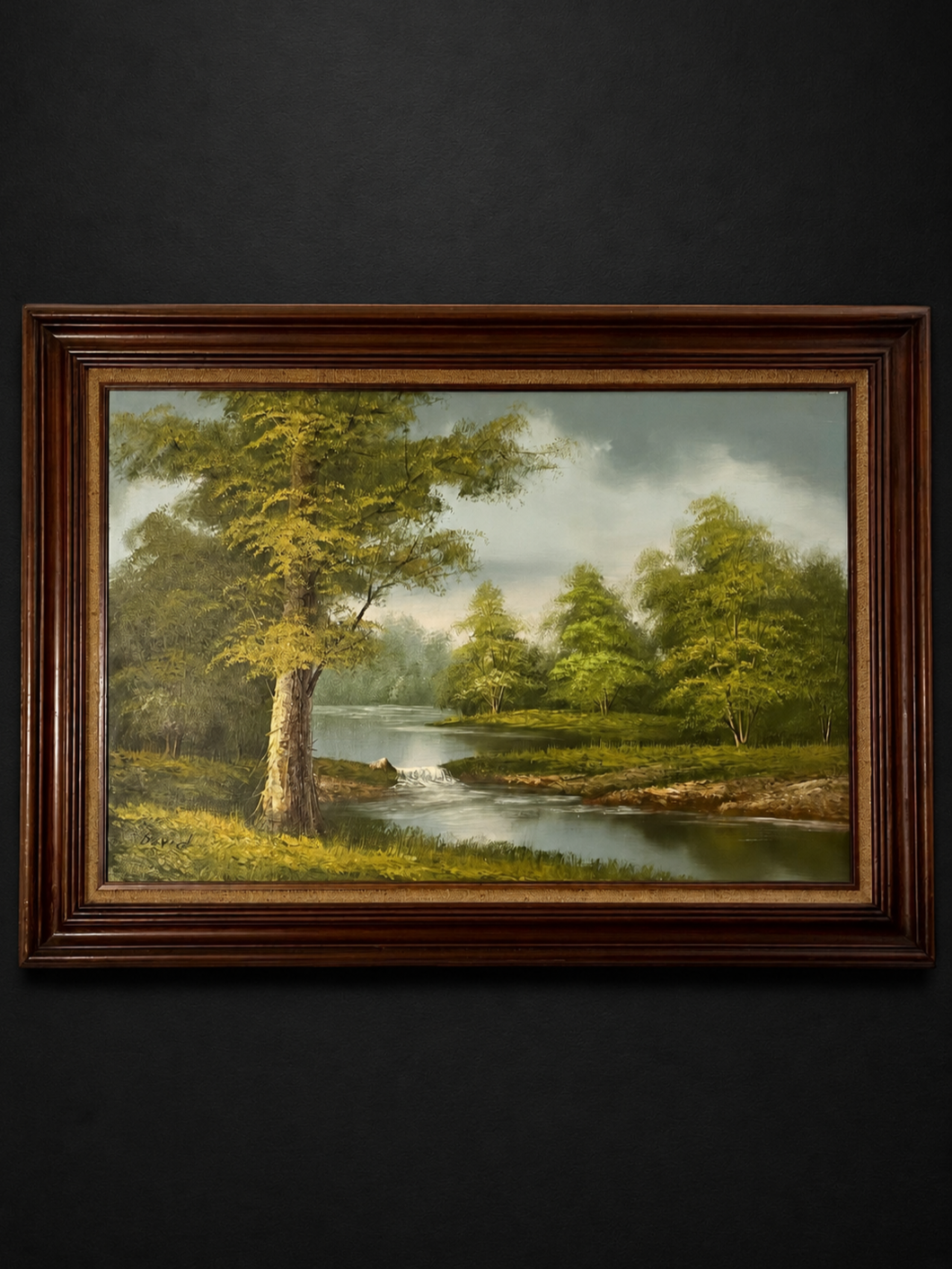 “Green with creek” -David