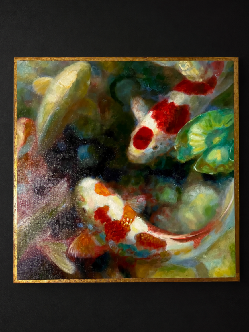 "Calm beneath the surface"