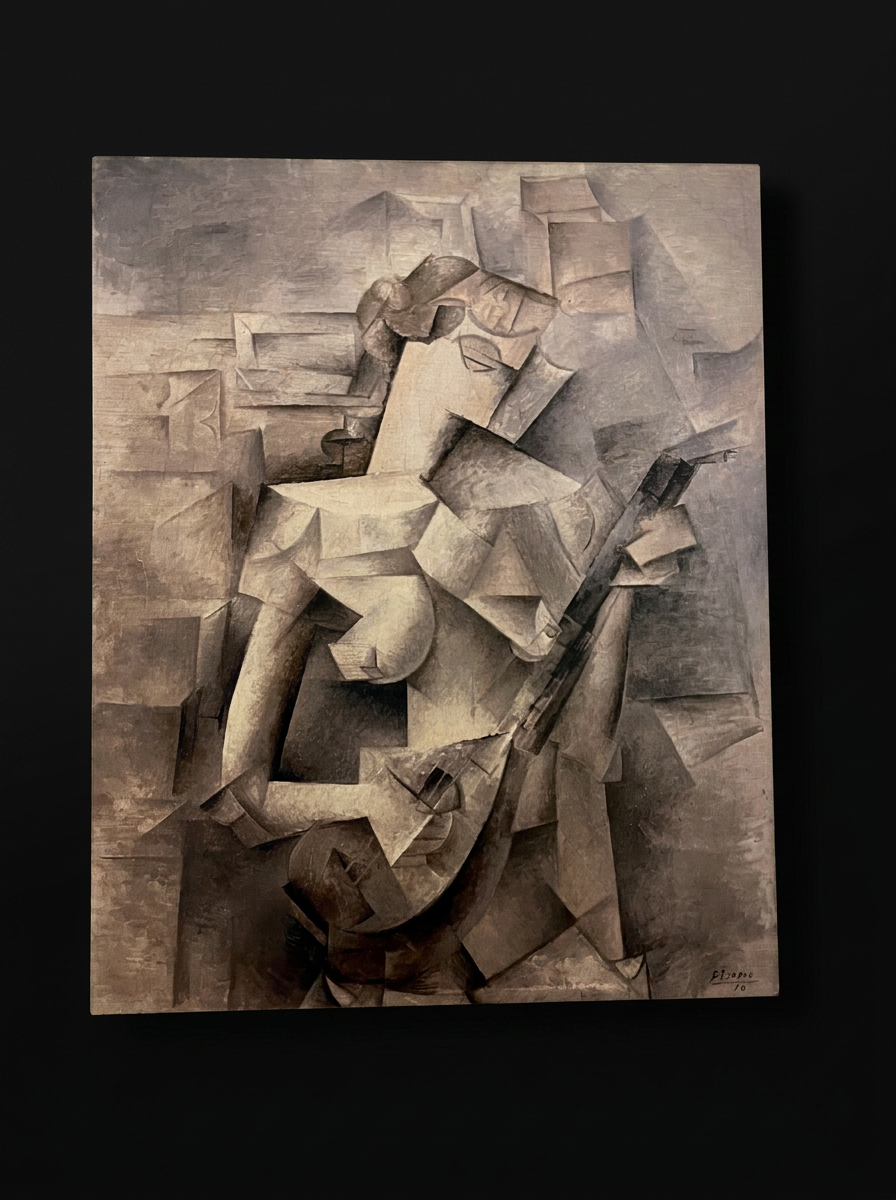"Girl with a mandolin" - Pablo Picasso