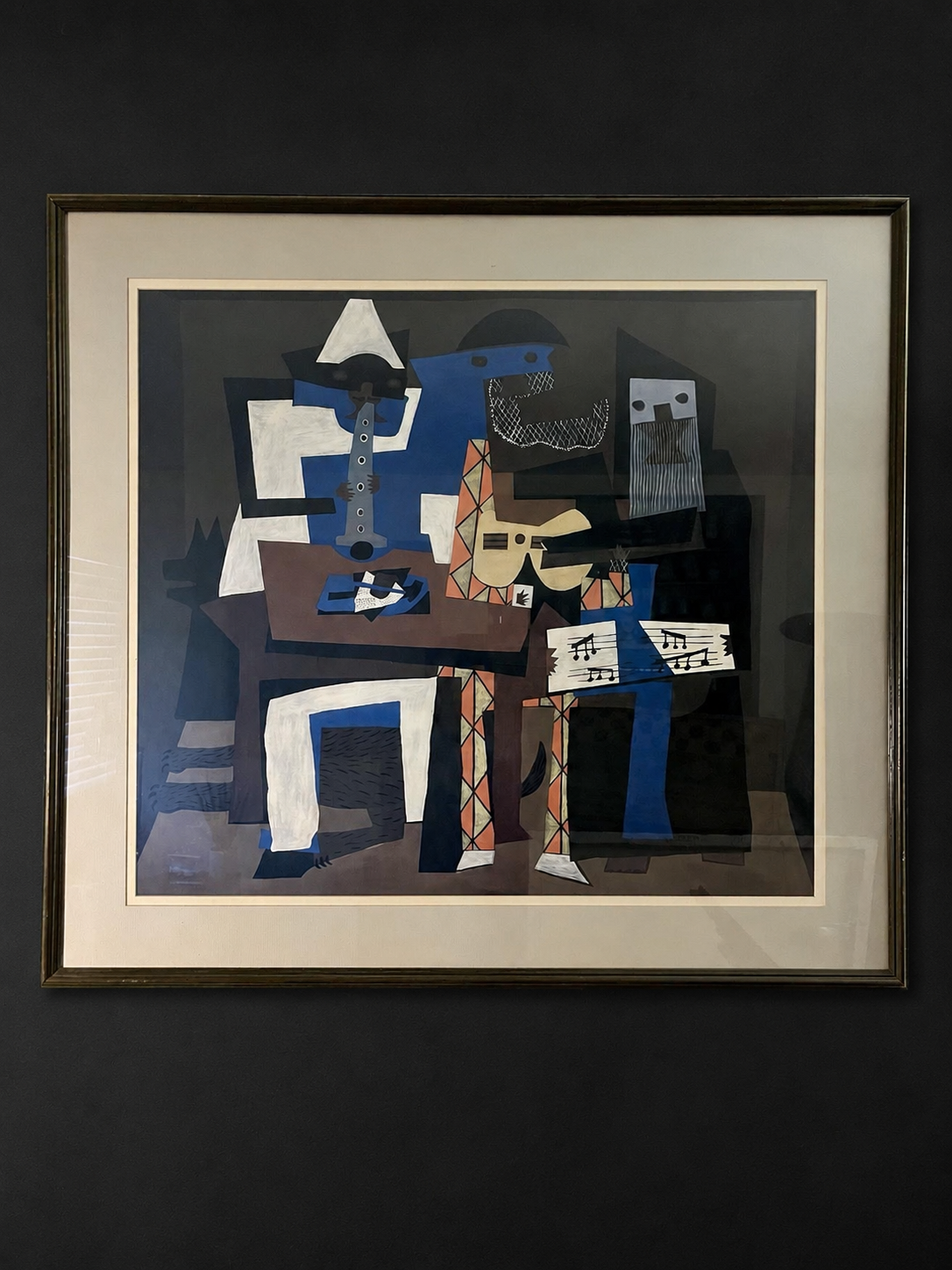 “Three Musicians” -Pablo Picasso
