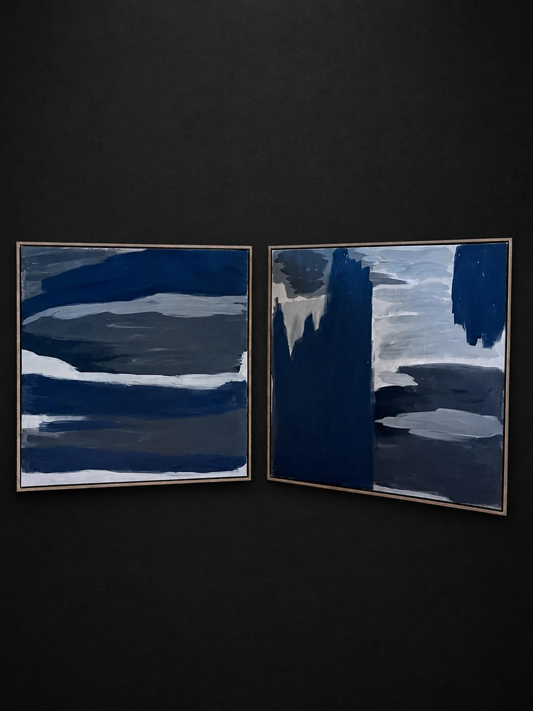 “Blues and grays” -Edith