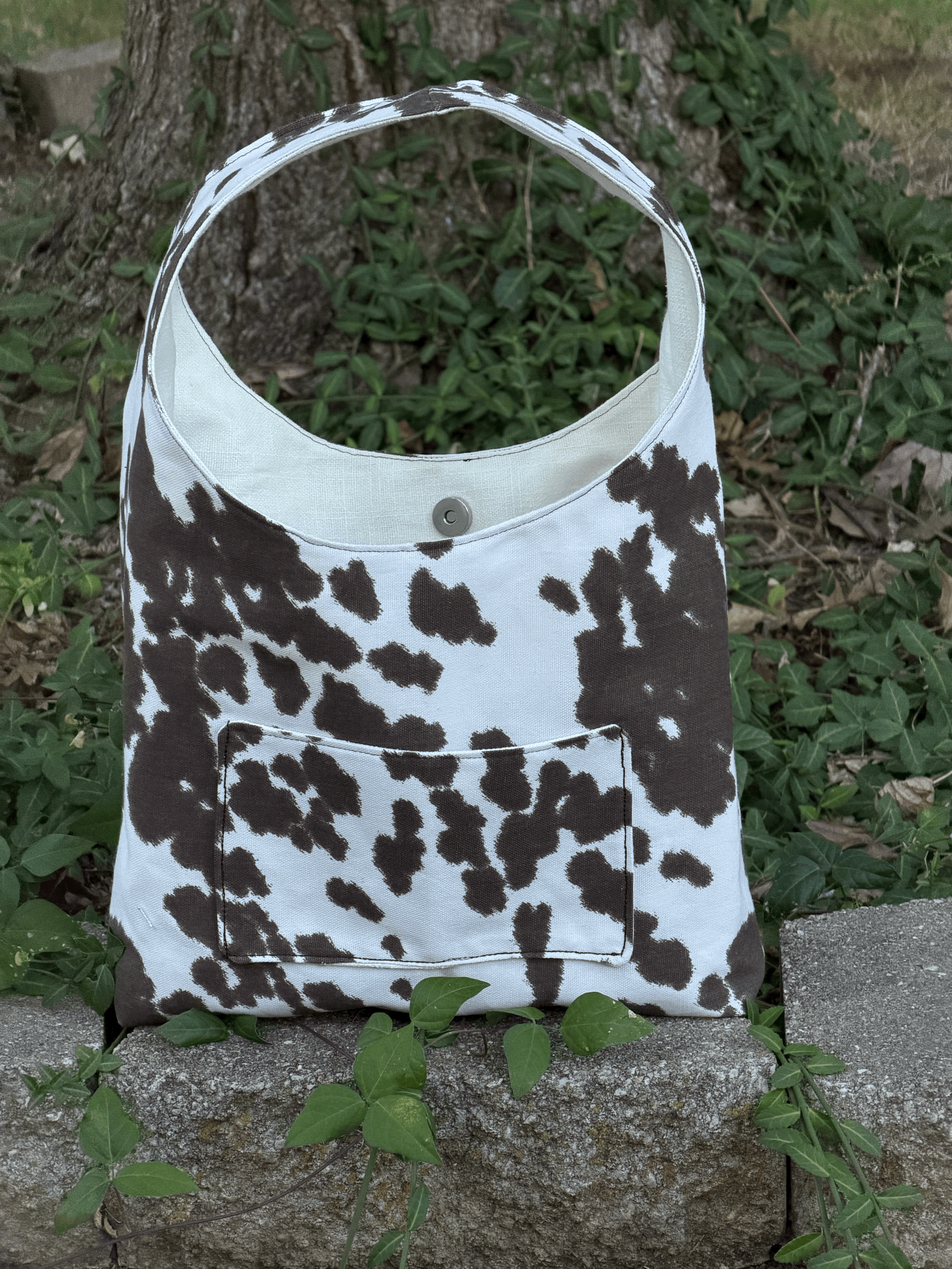 Cow Print - Small Sling Bag