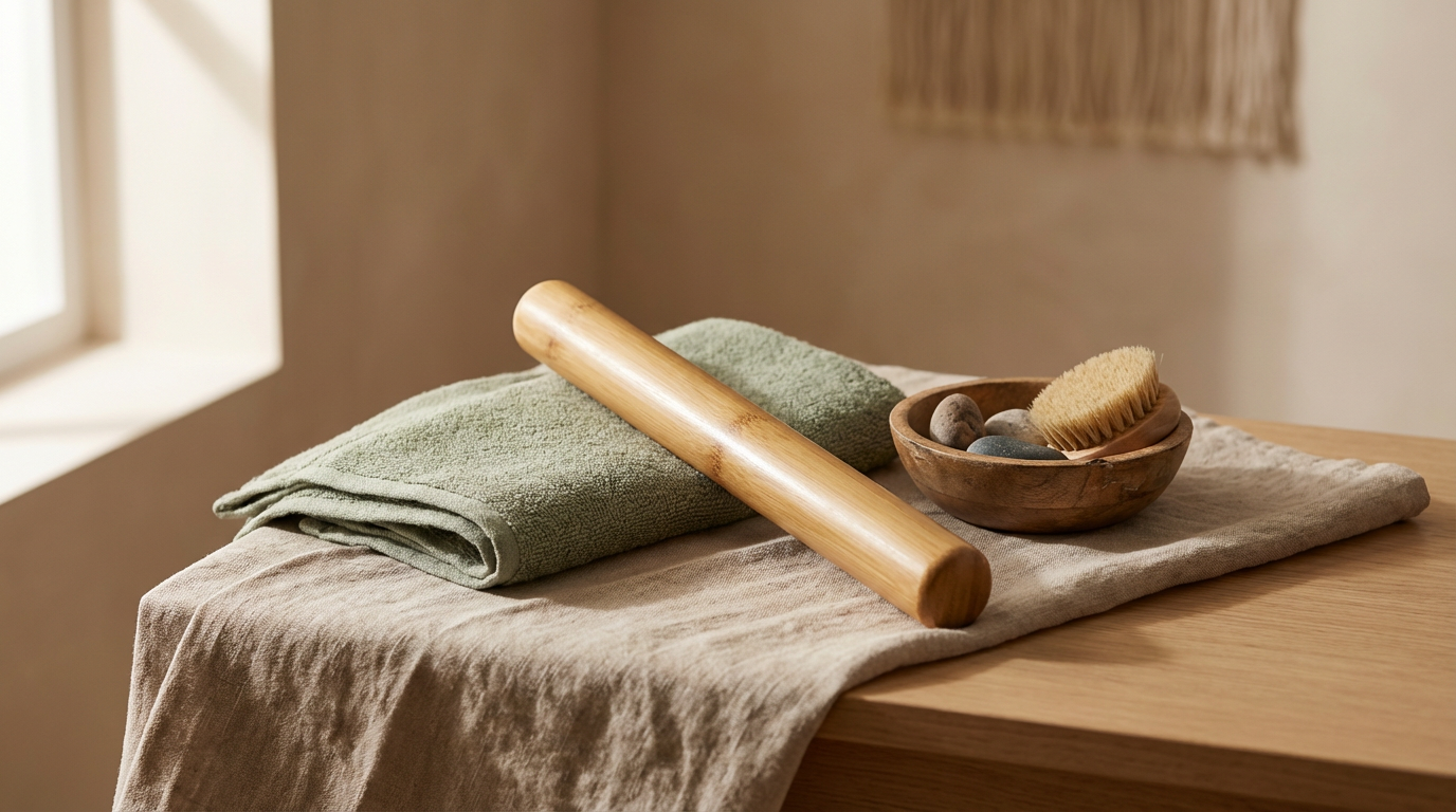 Bamboo Massage Stick