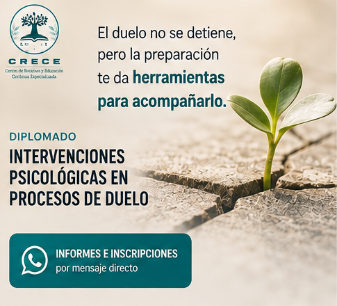 Diplomado Intervenciones psicológicas en procesos de duelo