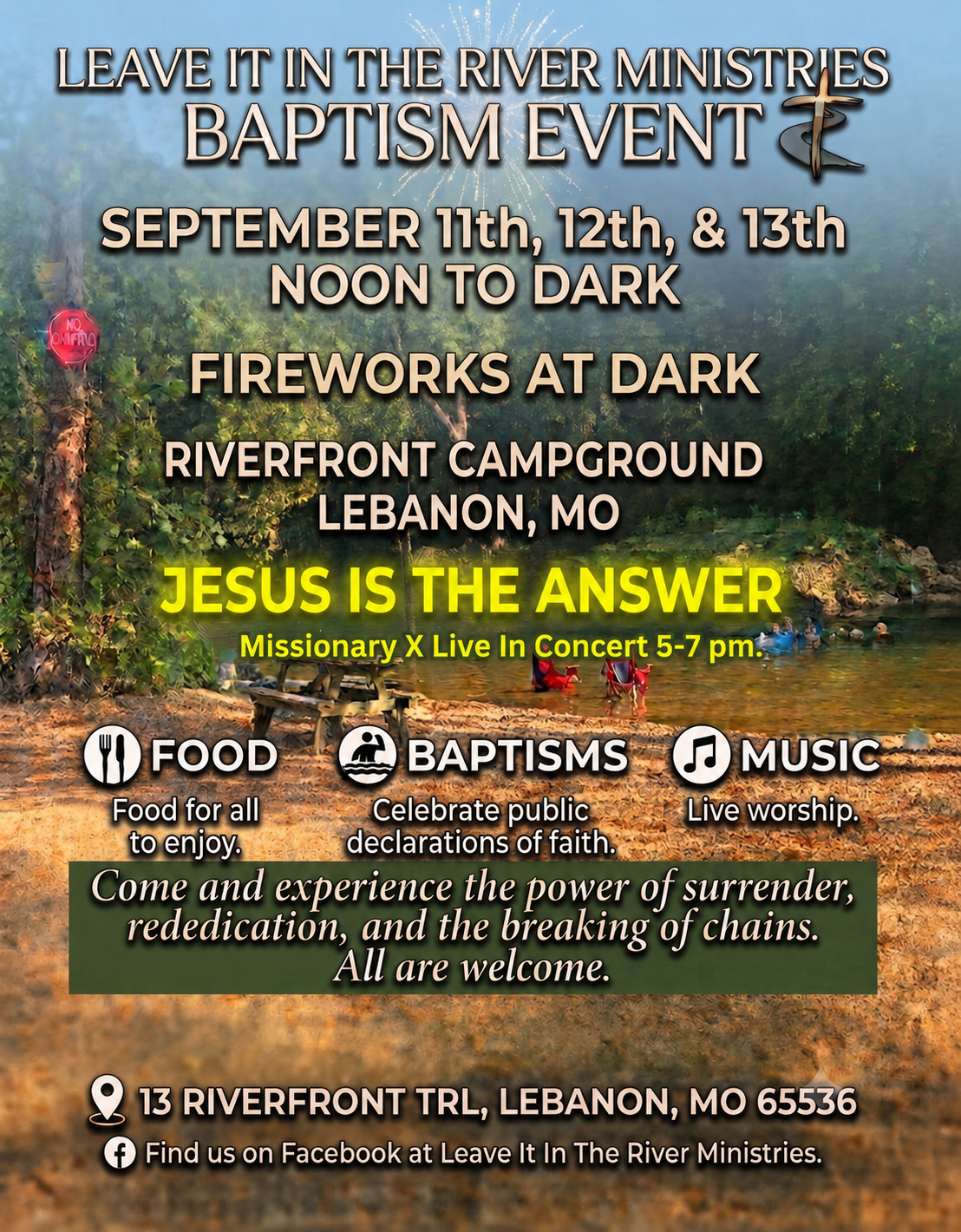 Leave It In The River Ministries