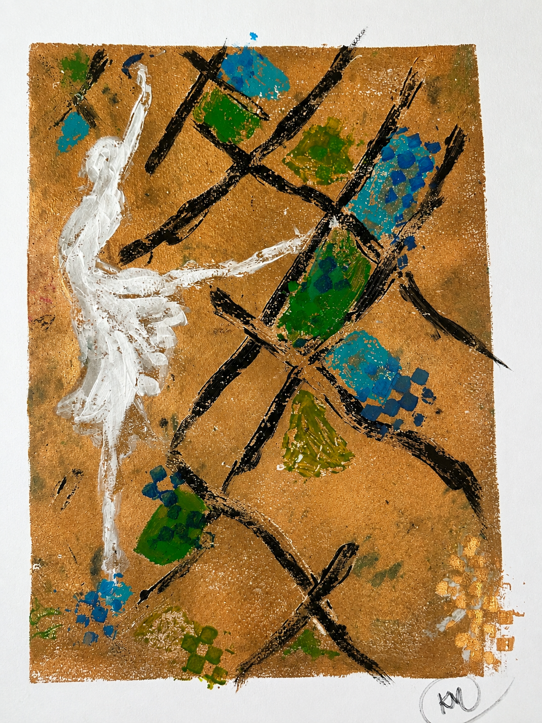 Between dream and memory
11x15
Acrylic