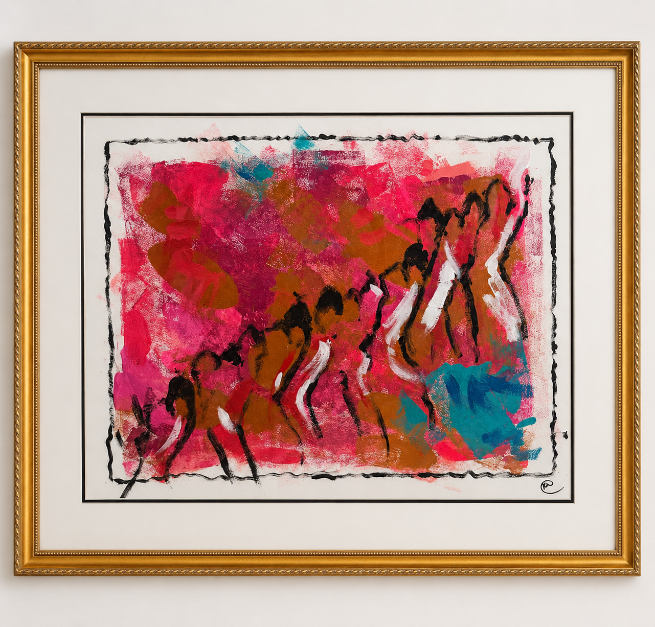 Chorus line
18x24
Acrylic