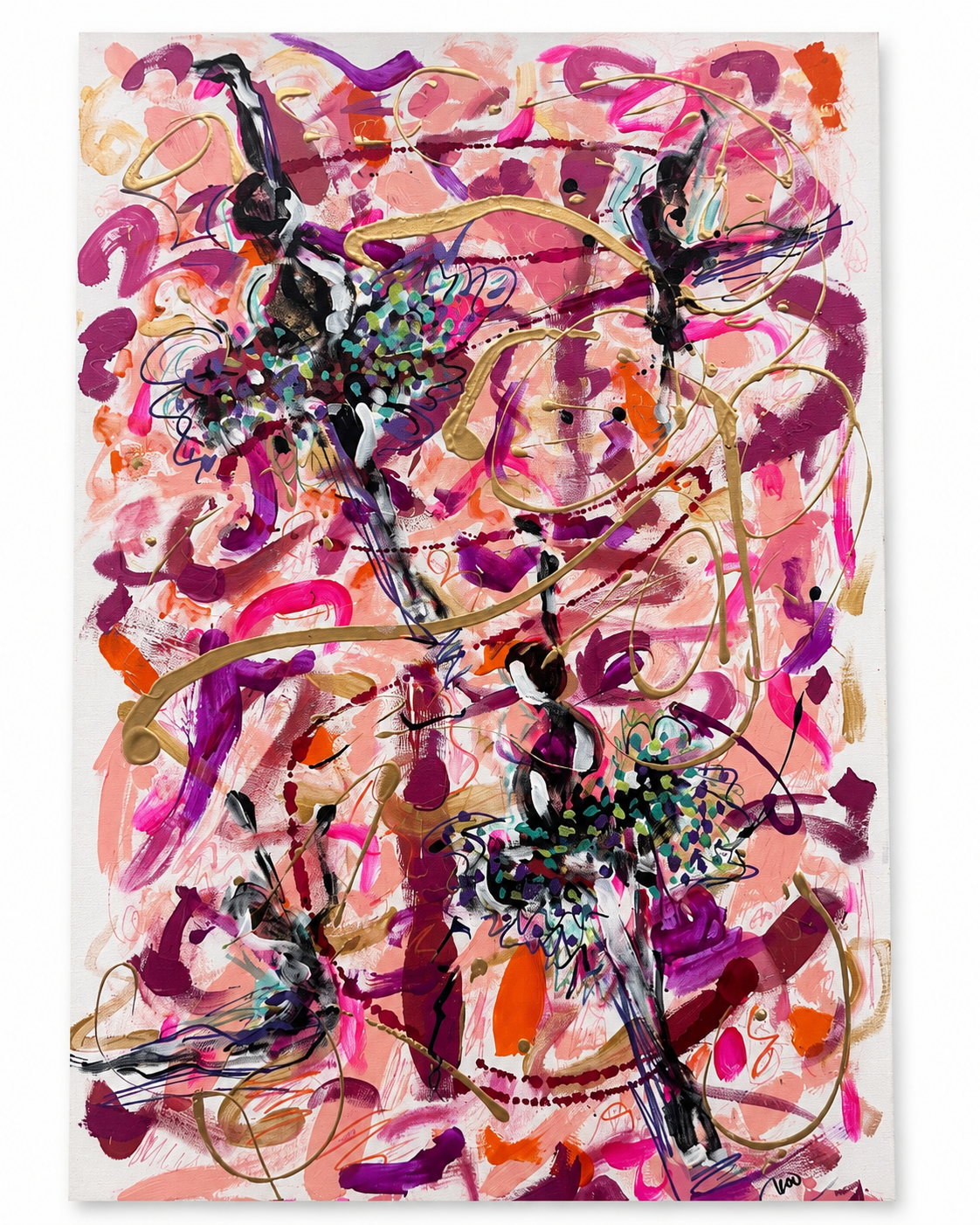 Kinetic dancers
24x36
Acrylic