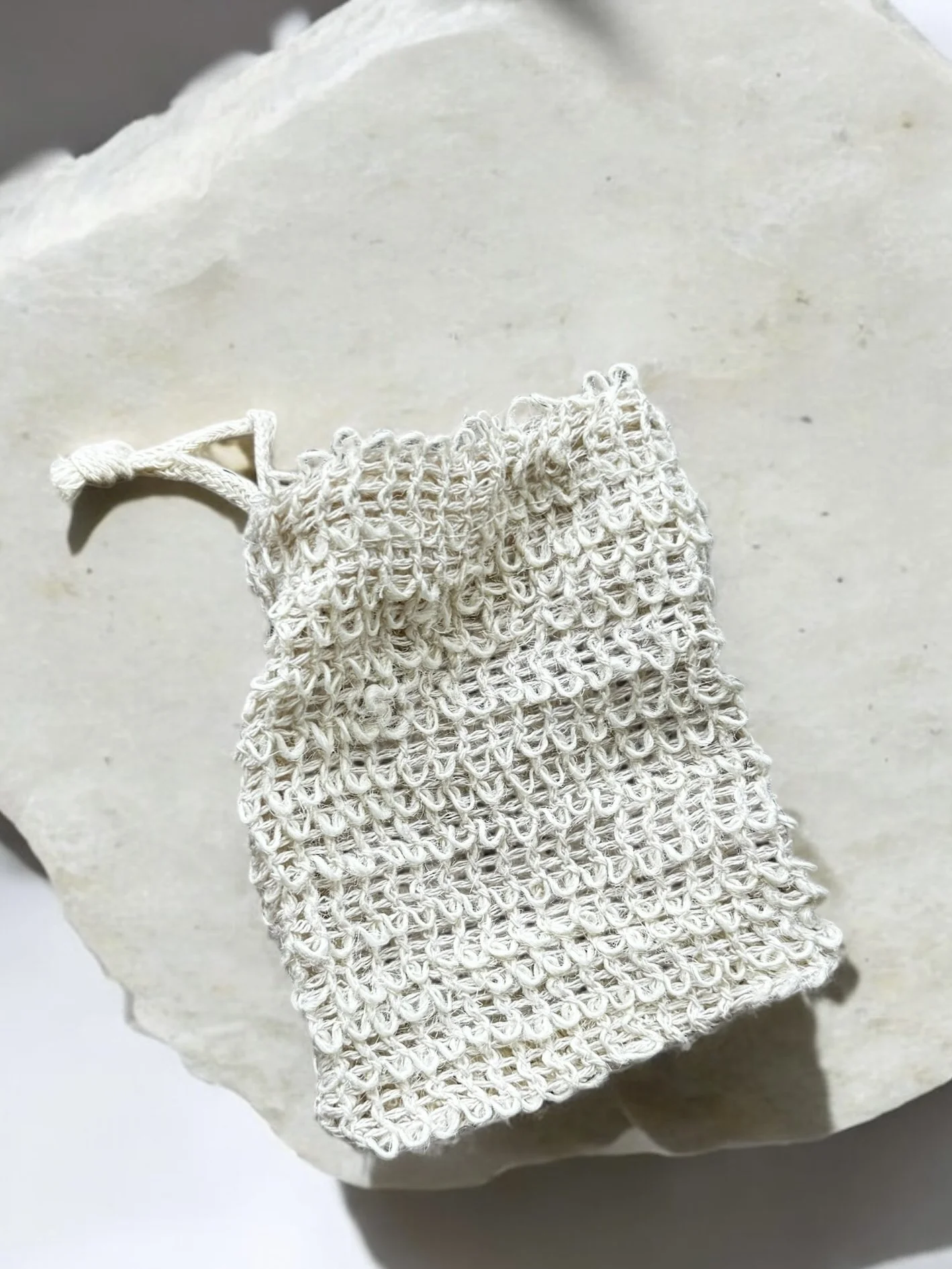 Sisal Cleansing Bar Saver Pouch