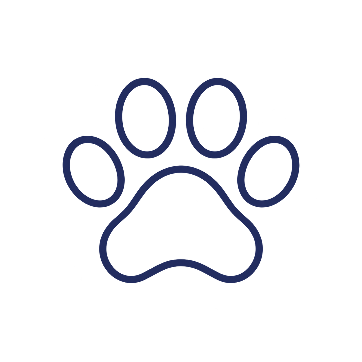 Bayberry Retreat pet-friendly icon representing accommodations for 1 dog up to 50 lbs.