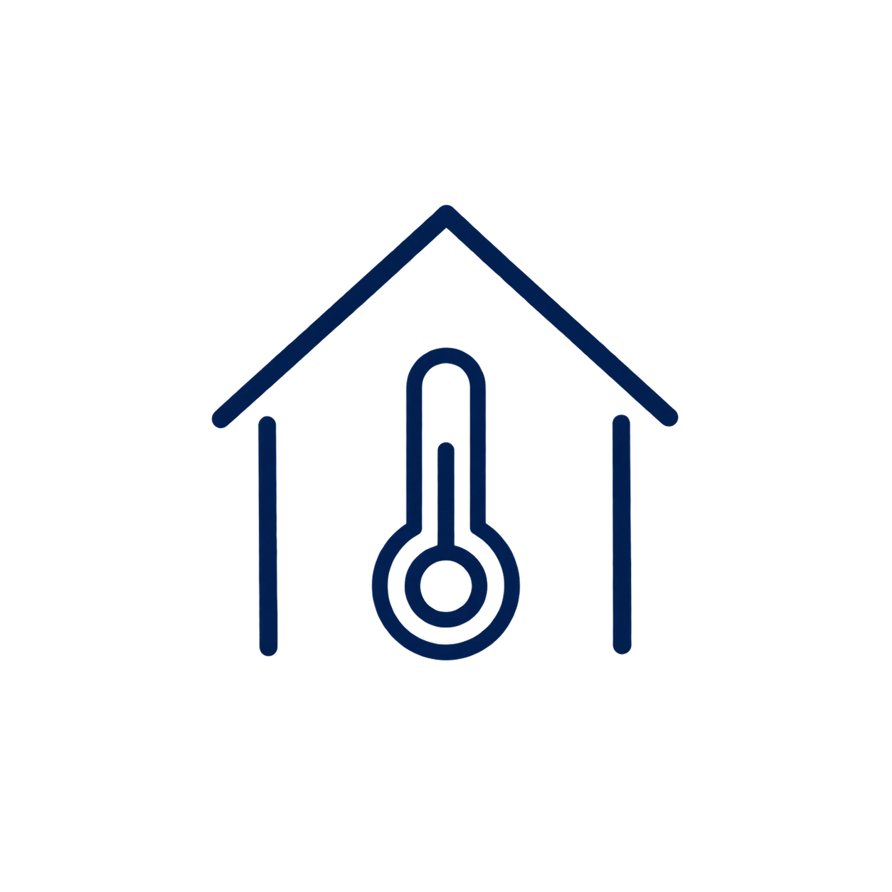 Bayberry Retreat climate control icon representing air conditioning and heating.