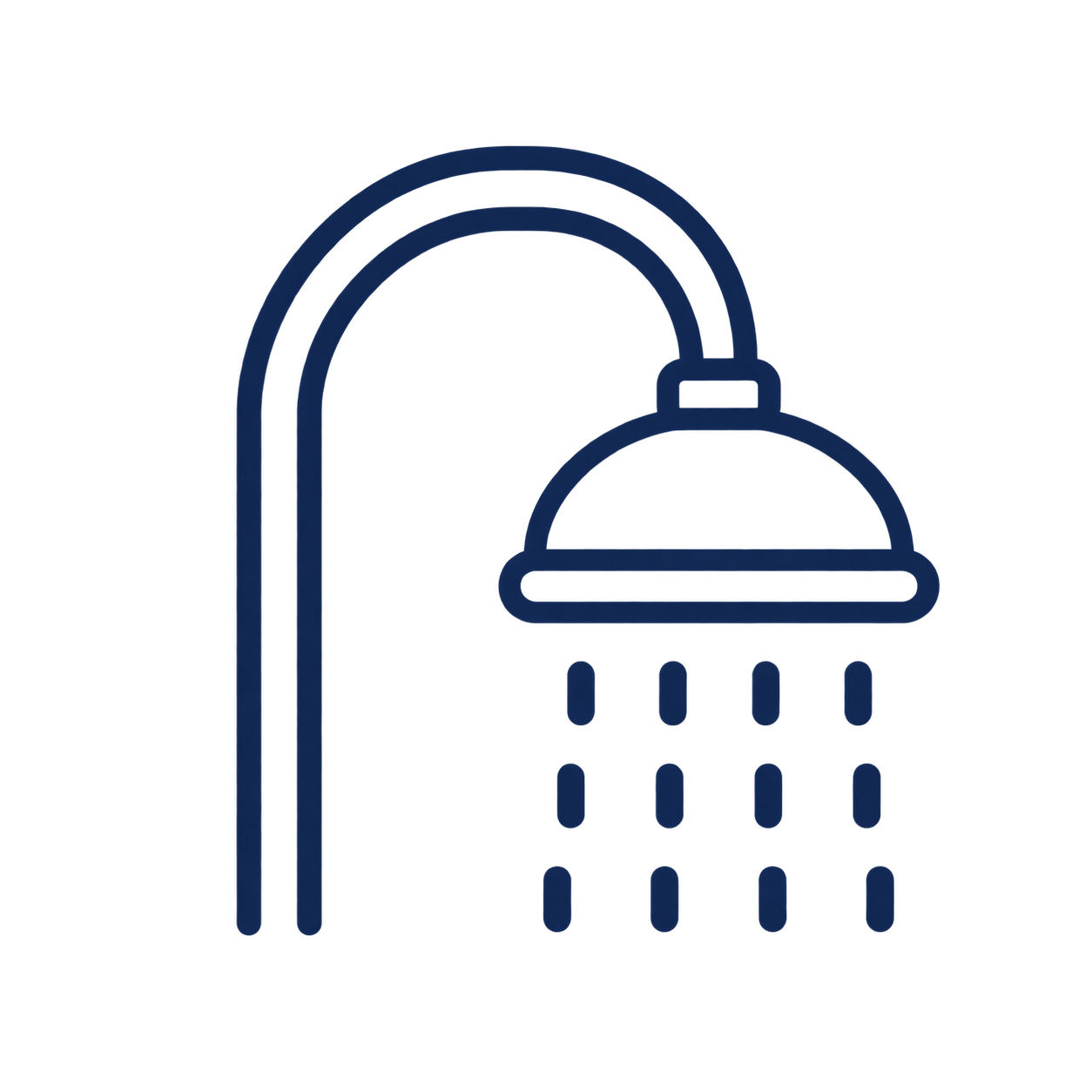 Bayberry Retreat icon representing 2 full bathrooms and 1 half bathroom.