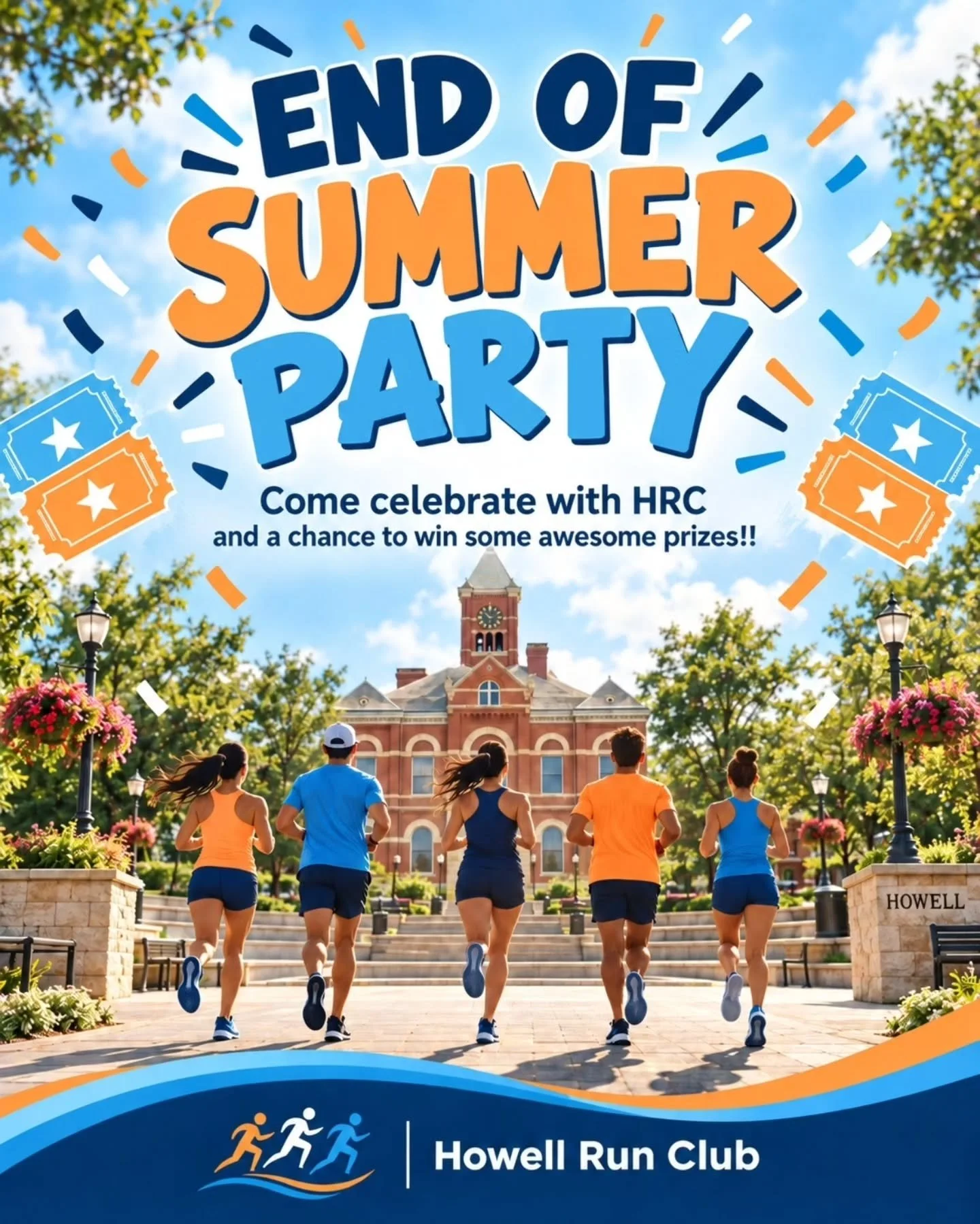 TODAY&rsquo;S THE DAY!! 🎉🎟️

Our End of Summer Party is almost here, so here&rsquo;s the full look at what&rsquo;s up for grabs in our Bingo raffle 👀

🥩 TWO $25 gift cards to Diamonds Steakhouse
🍜 $20 to Thai Caf&eacute; 
🍕 TEN free 2-topping p