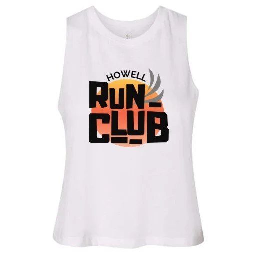 Women's Crop Tank (White)