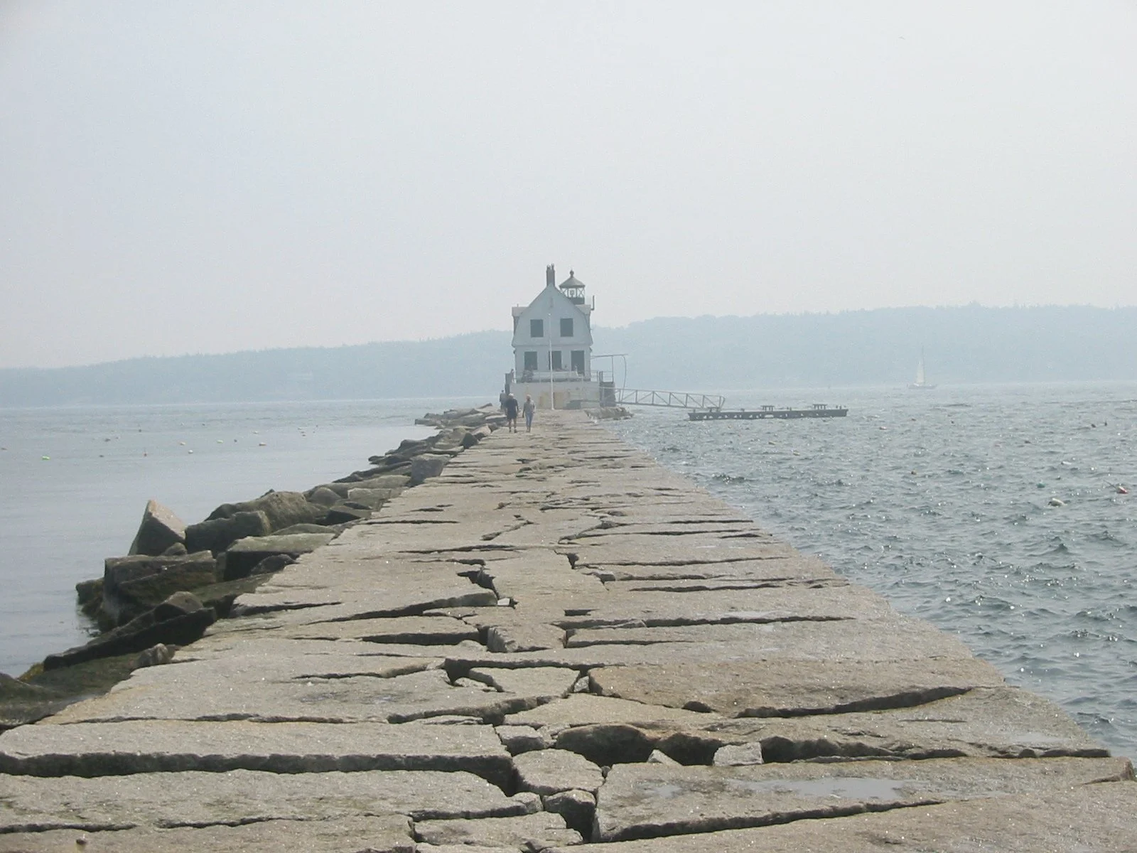 Rockland Maine Breakwater