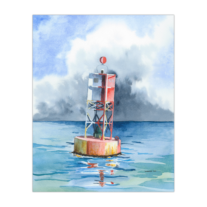 New Harbor Bell Buoy