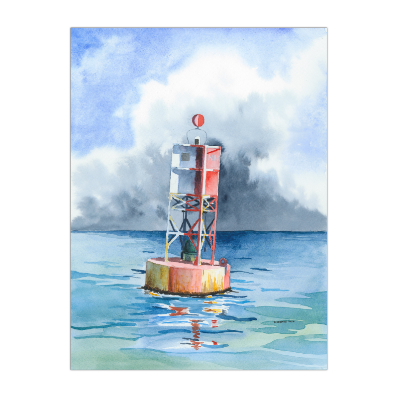 New Harbor Bell Buoy