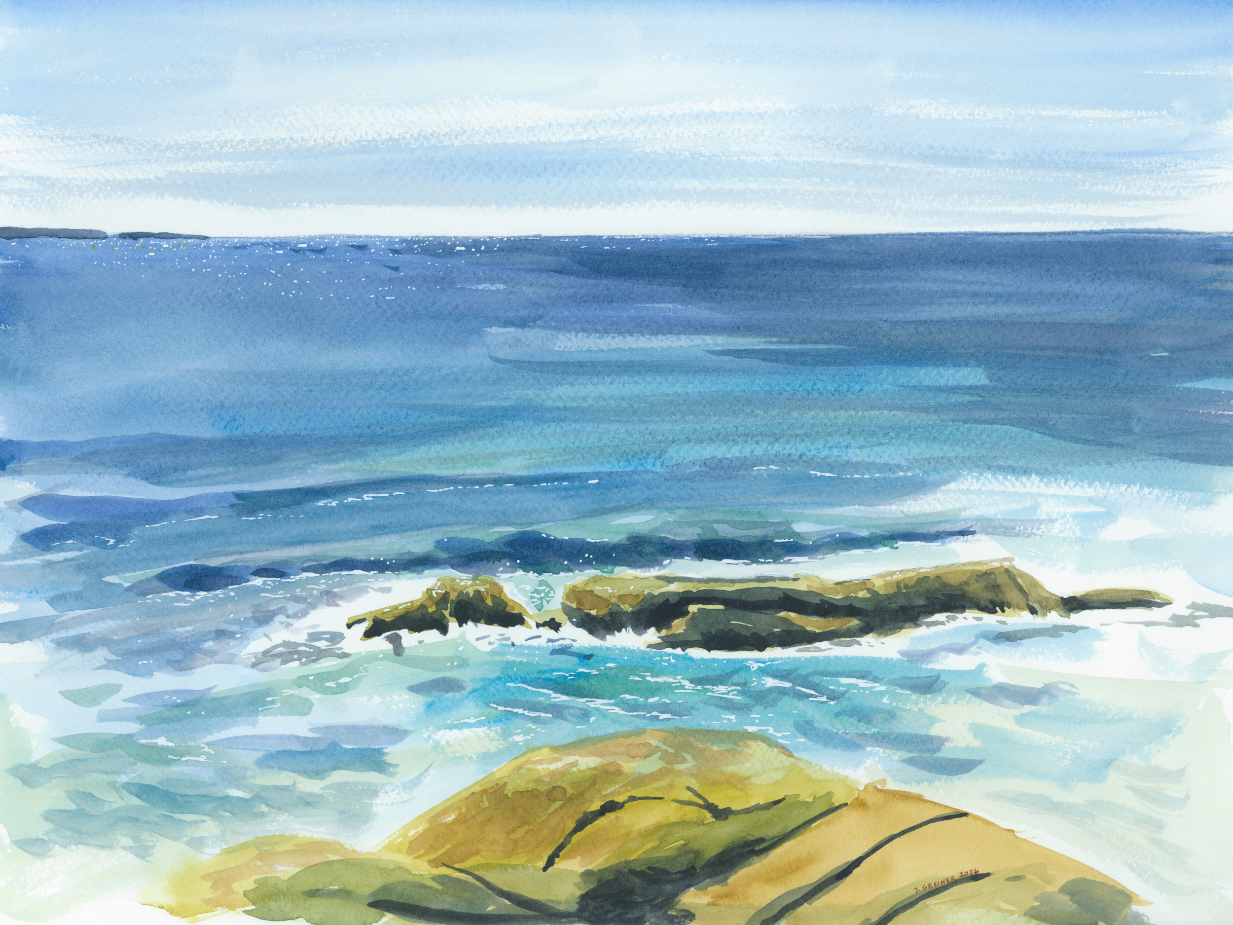 Summer Sun at Pemaquid