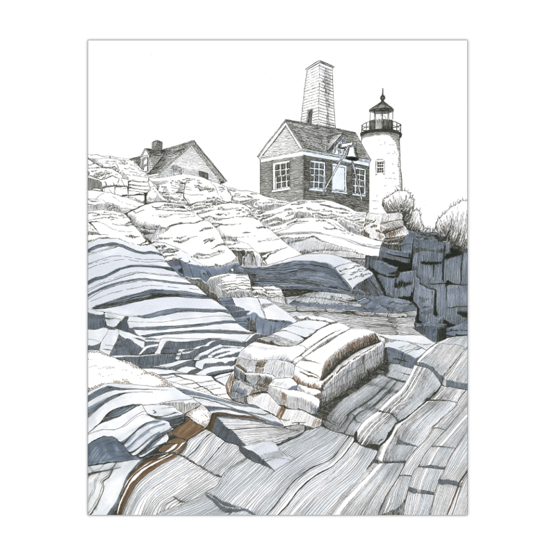2017 Pemaquid Rocks 8x10 Print.png