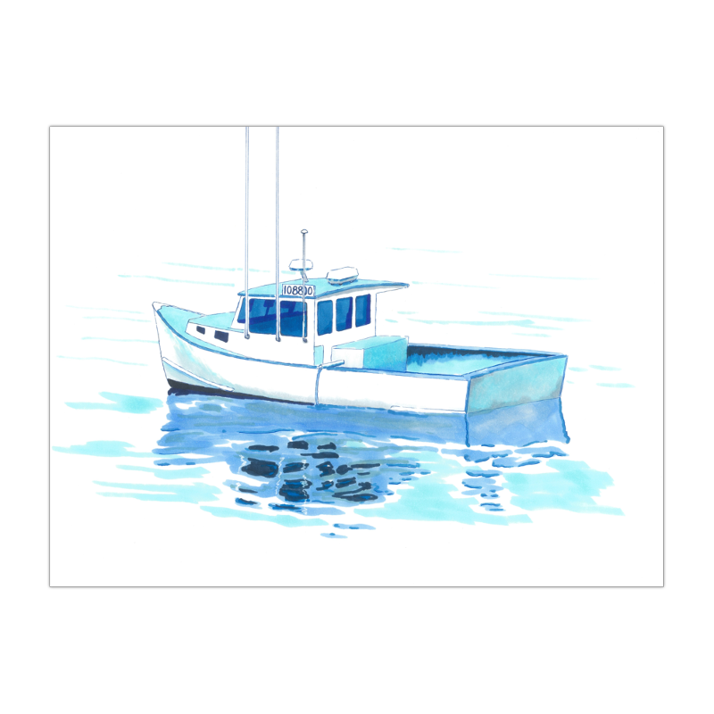 2019 Blue Scale Boat 9x12 Print.png