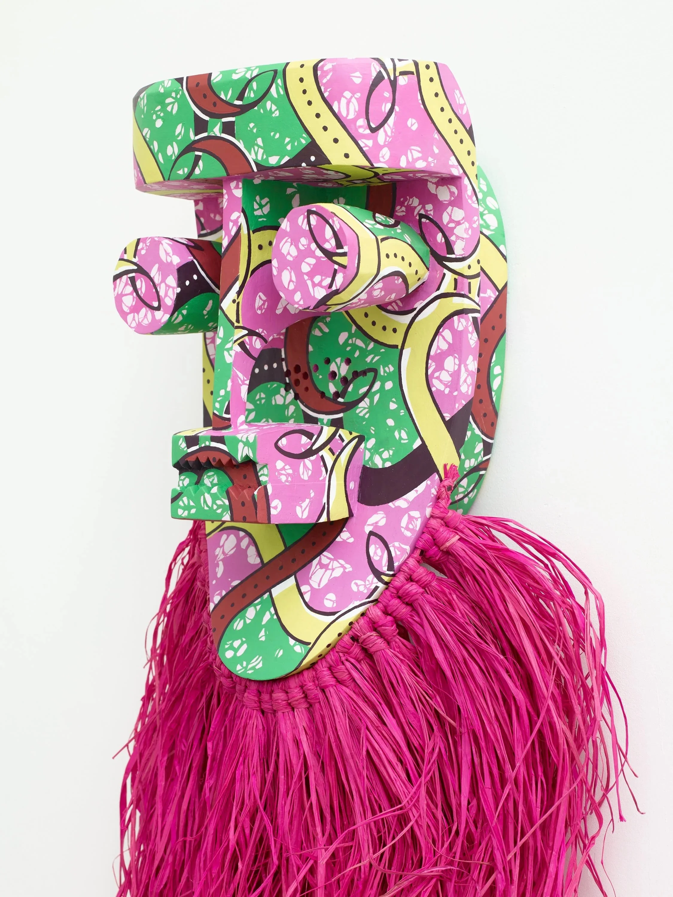 Work for Yinka Shonibare based on Picasso's antique african mask collection 
