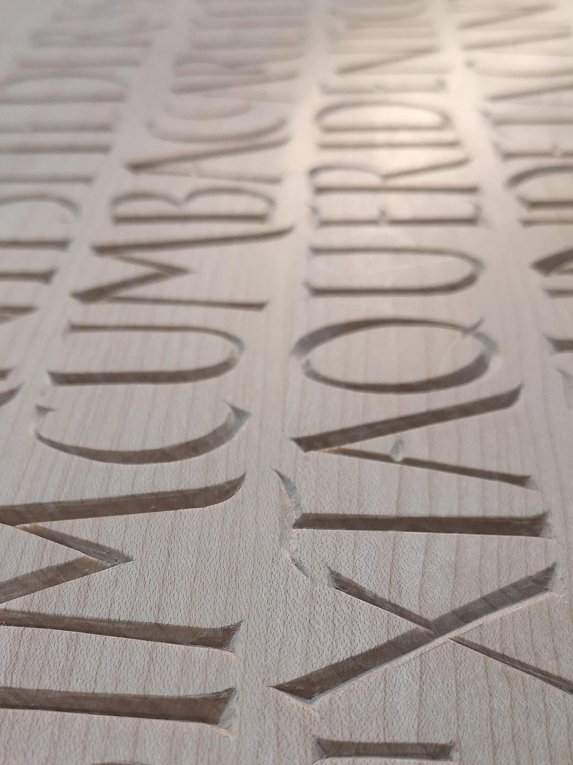 Roman Lettering Project