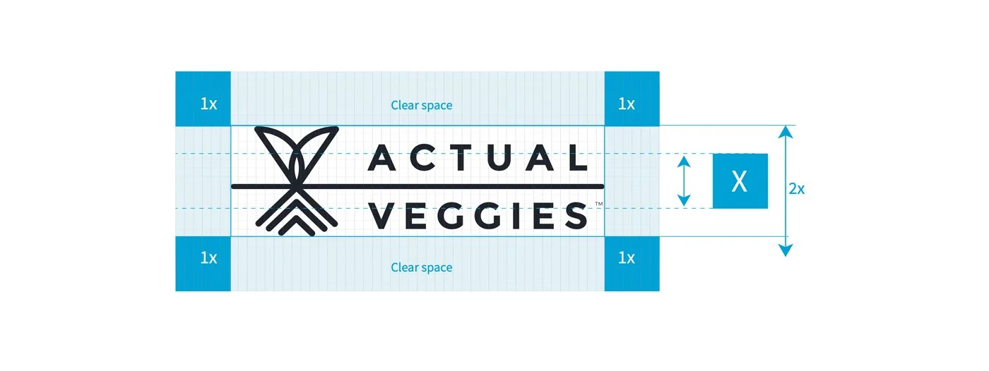 Actual Veggie burgers  logo design