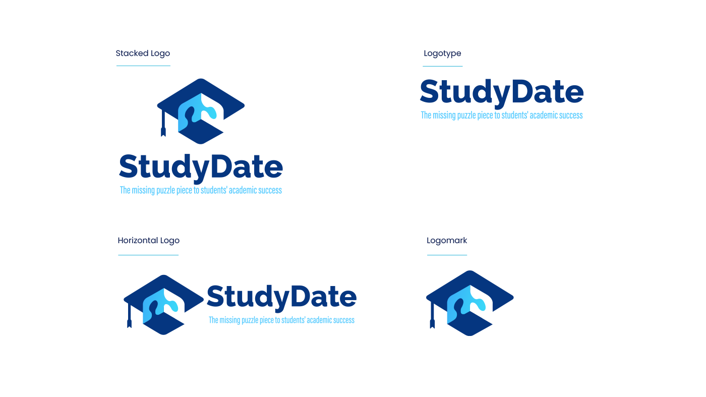 StudyDate logo design