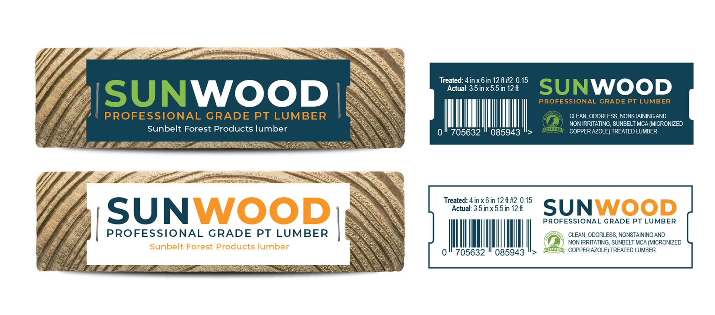 Sunbelt tag design