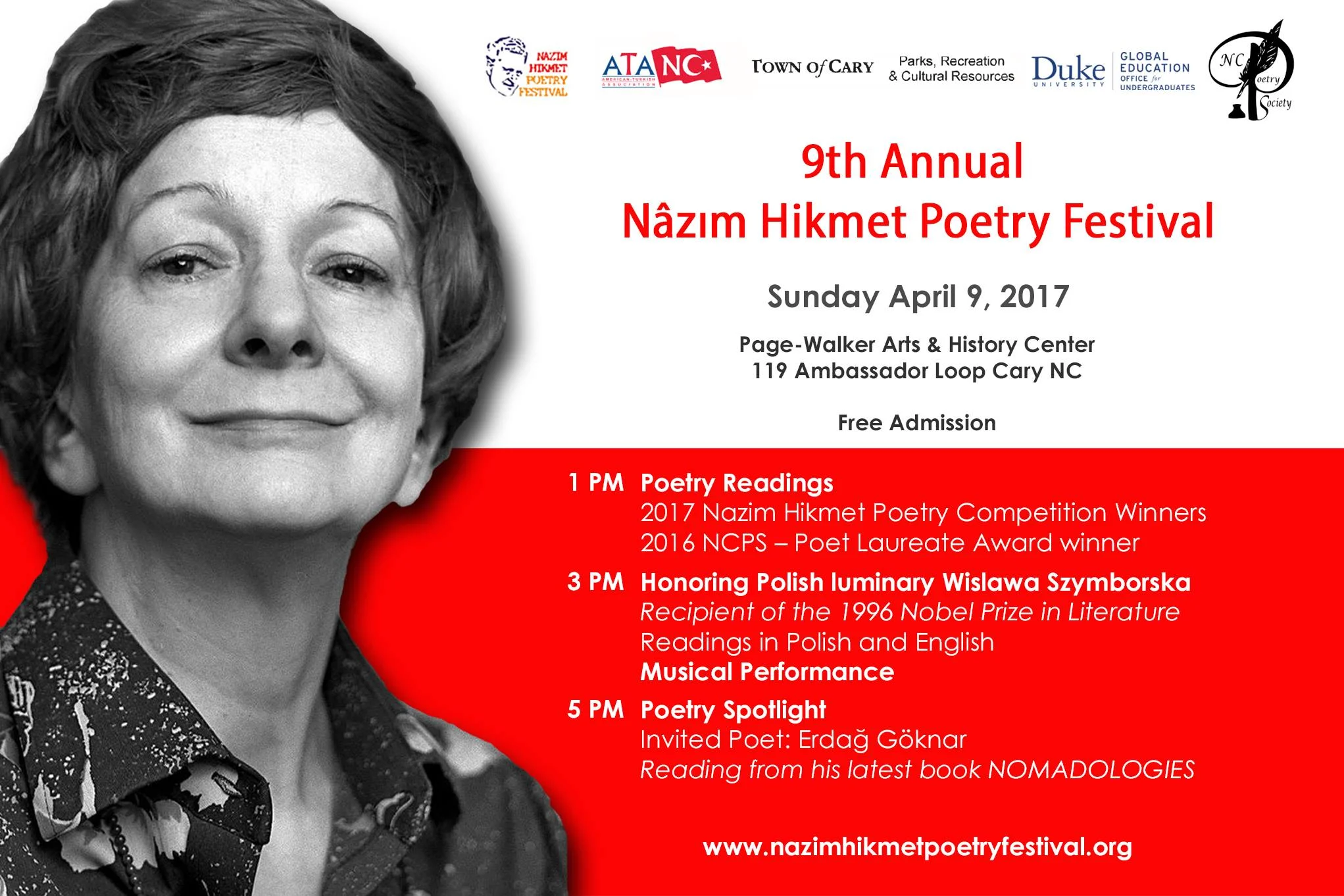 Poetry Festival Honoring Wislawa Szymborska