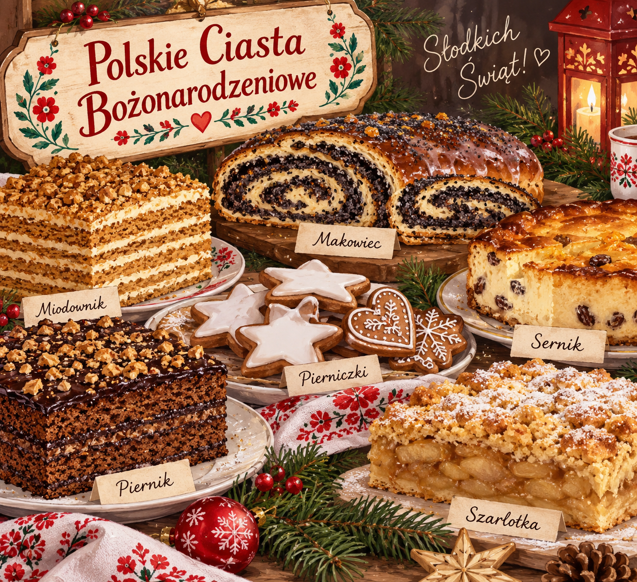 Polish Cakes & Cookies Sale