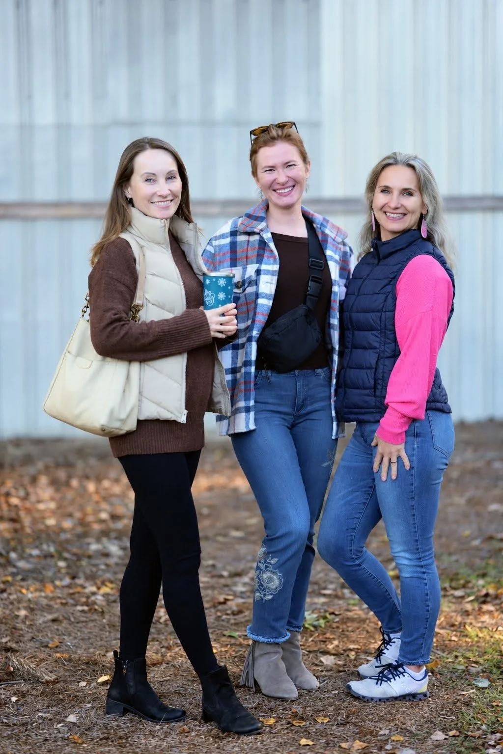 Three Friends in Autumn Layers_Original.jpg
