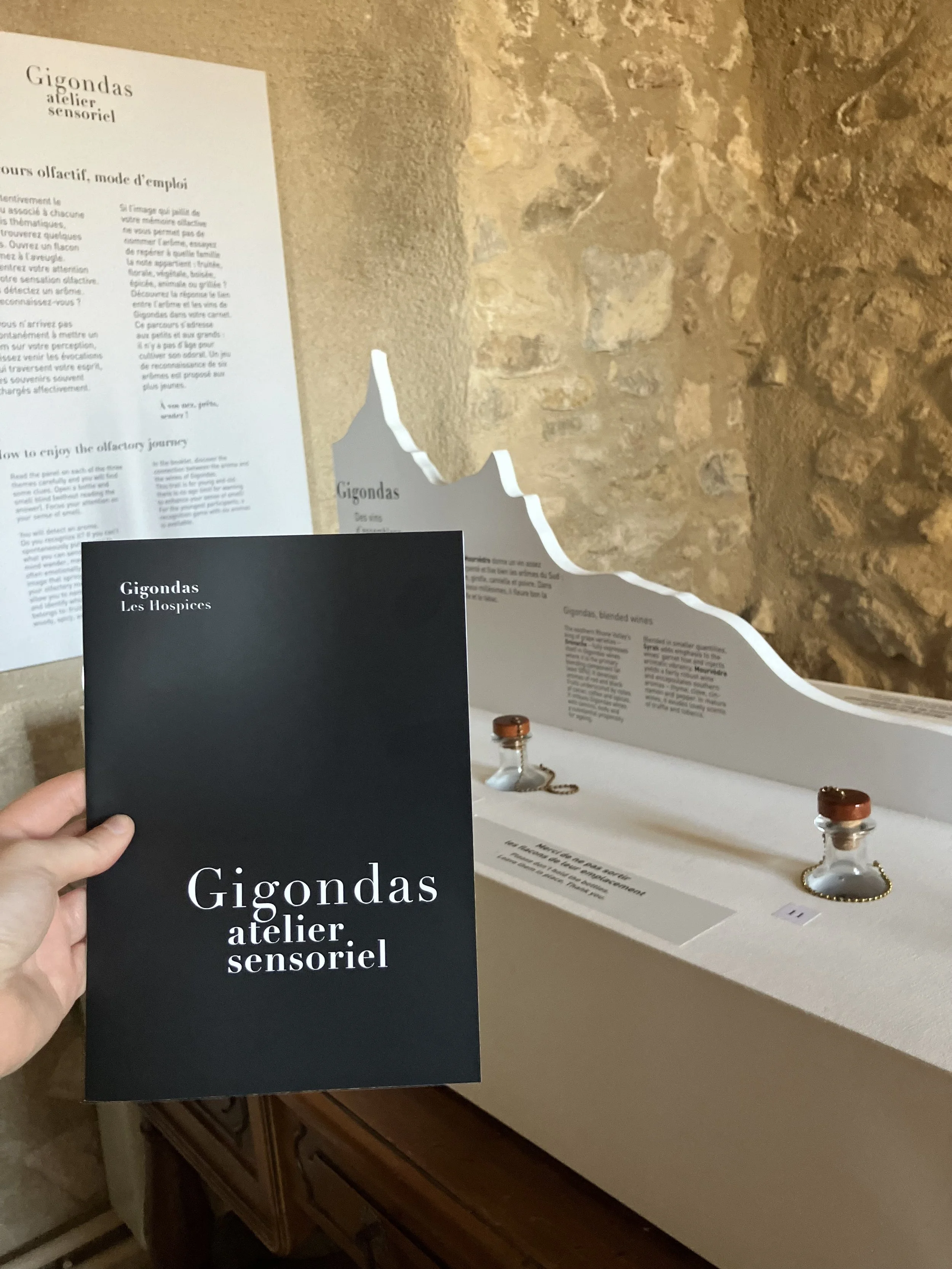 Follow Me to Frenchly and discover L’Atelier Sensoriel in Gigondas