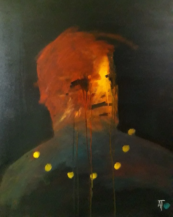 DOWN BY YHE SOUTH 72X60cm