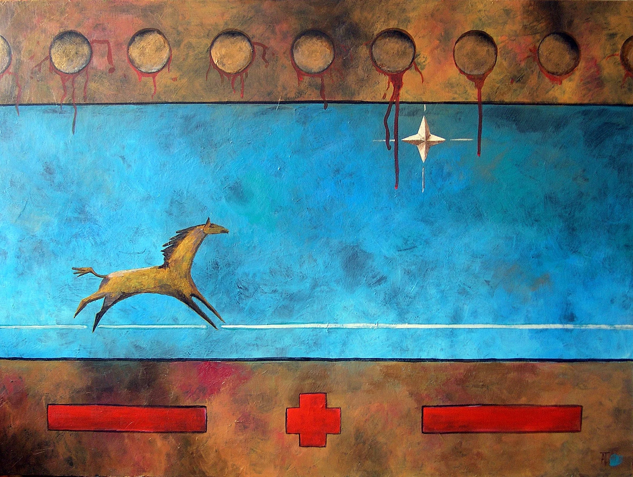 WALK IN THE BEAUTY 60X81cm