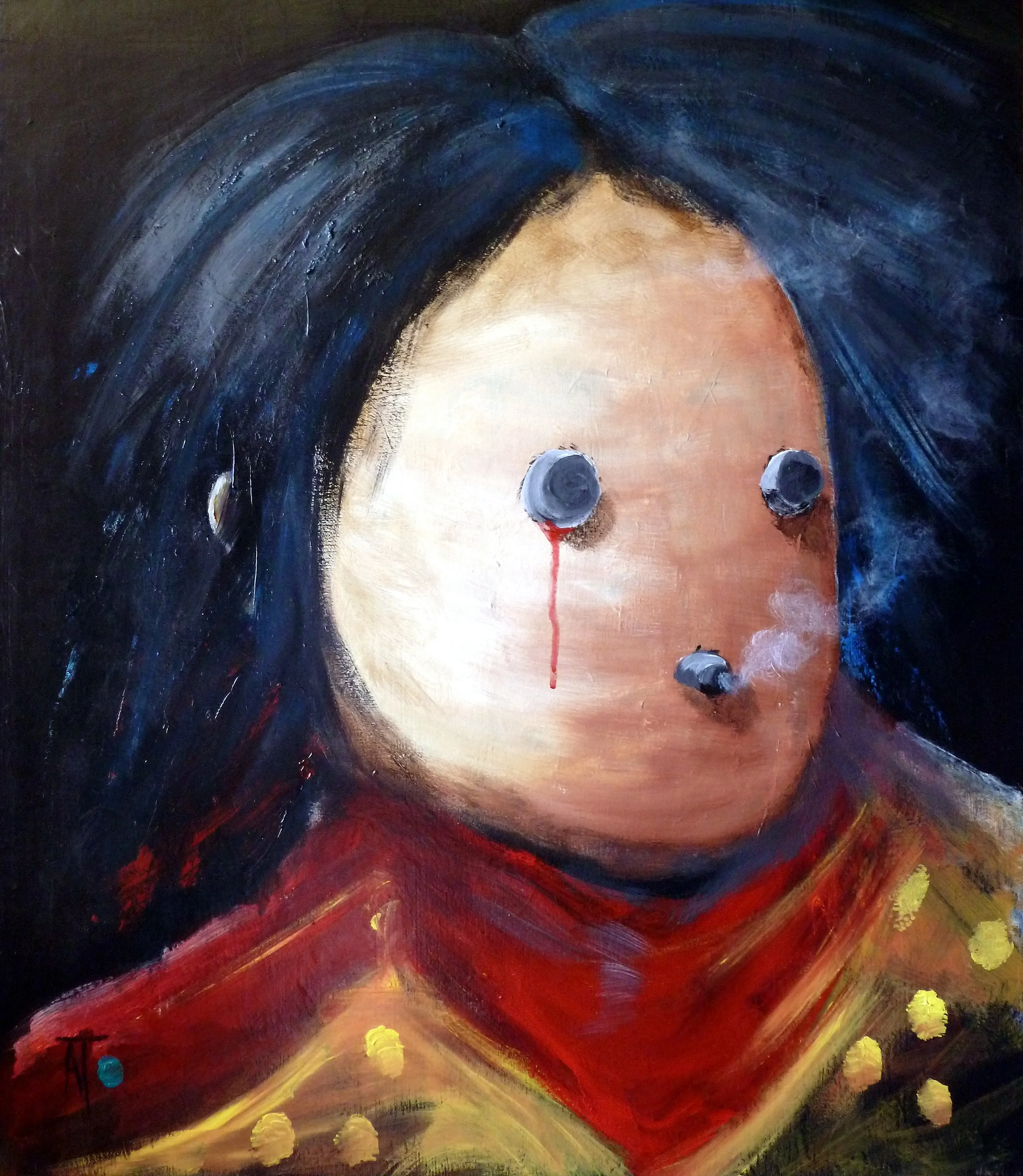 COLD NIGHT 73X54cm