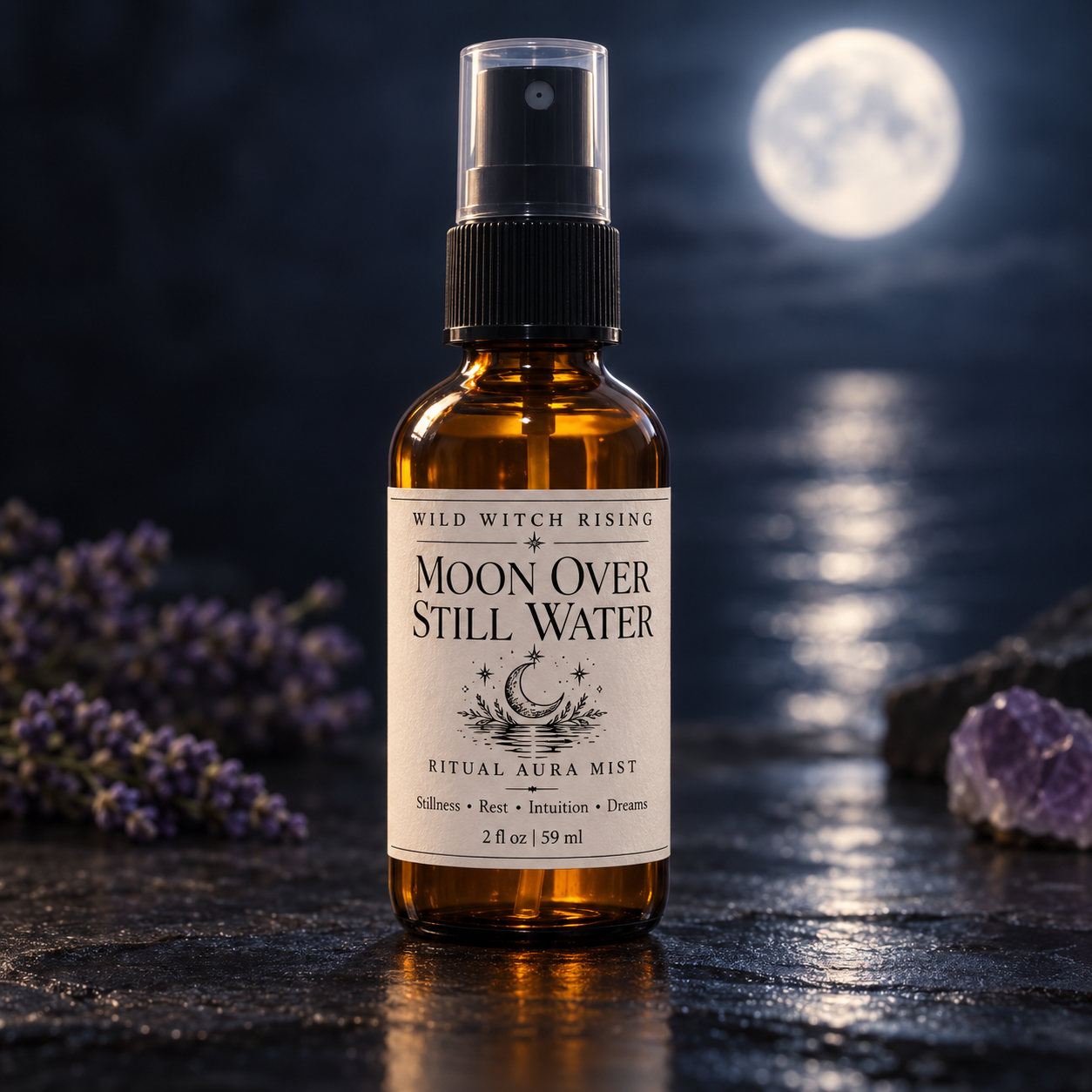 Moon Over Still Water Aura Mist