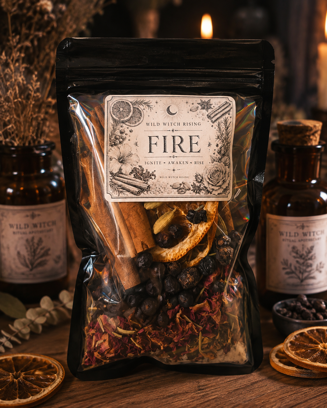 Wild Witch Rising Fire