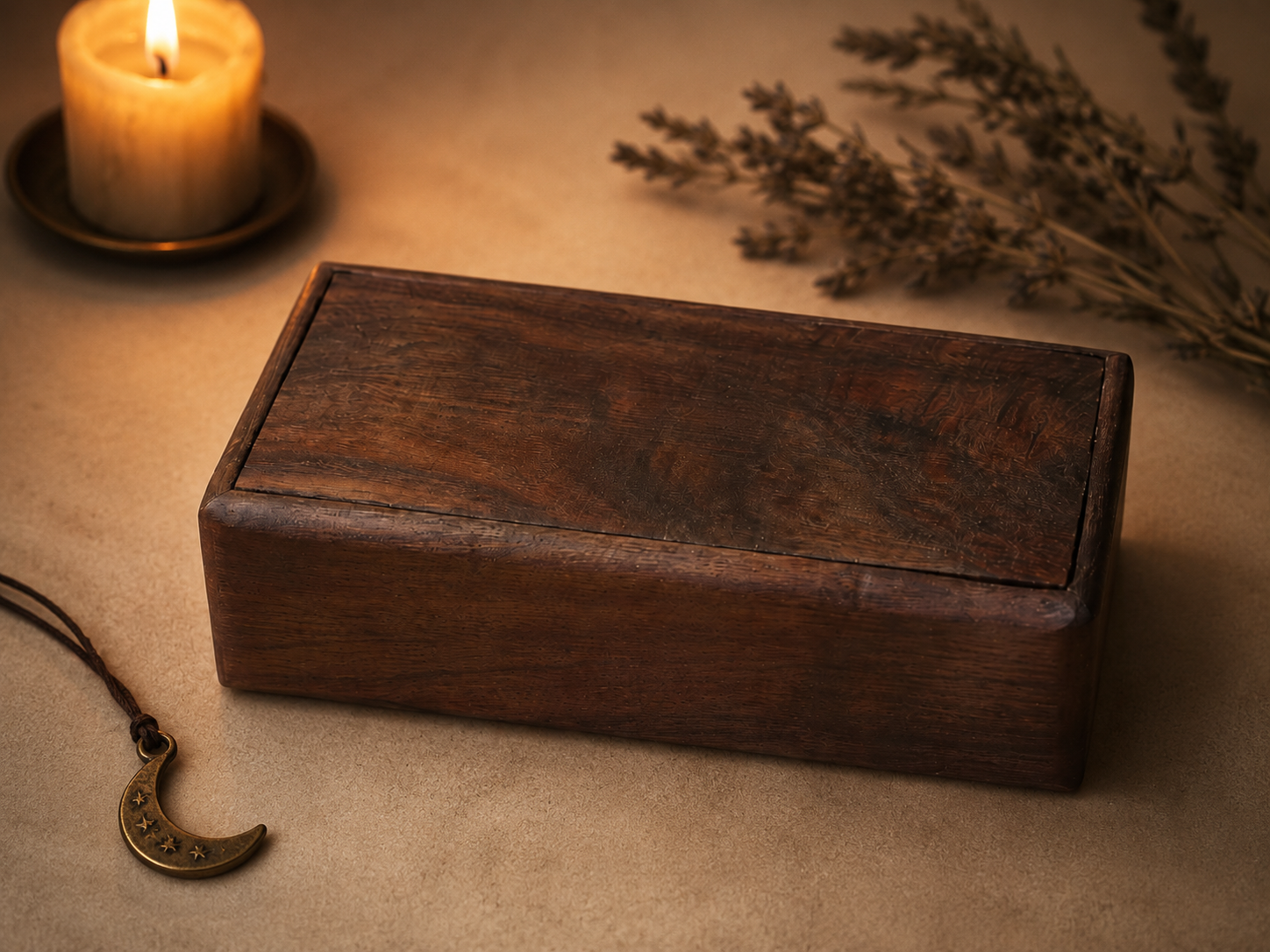 The Keeping Box — Black Walnut Ritual Box