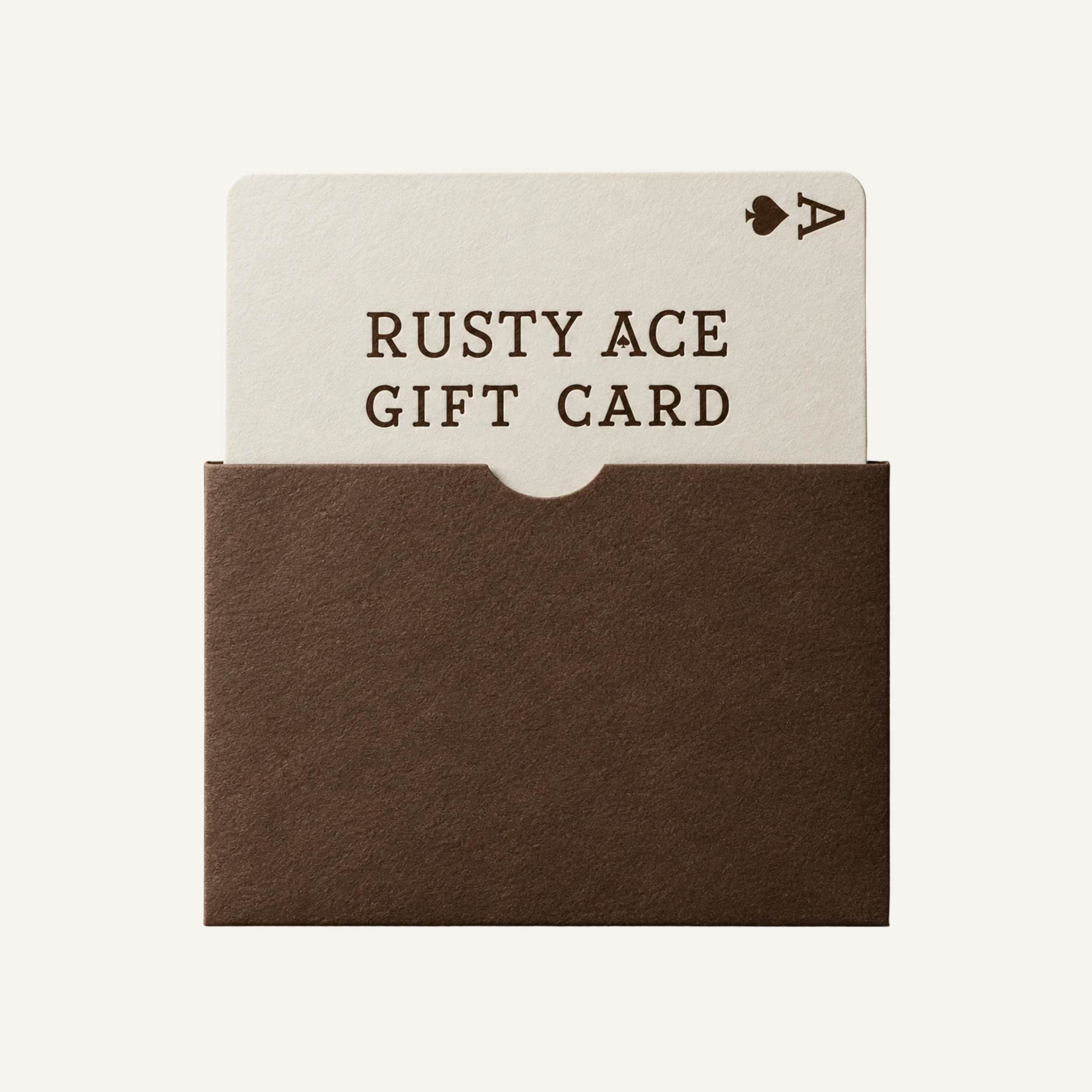 Rusty Ace E-Gift Card