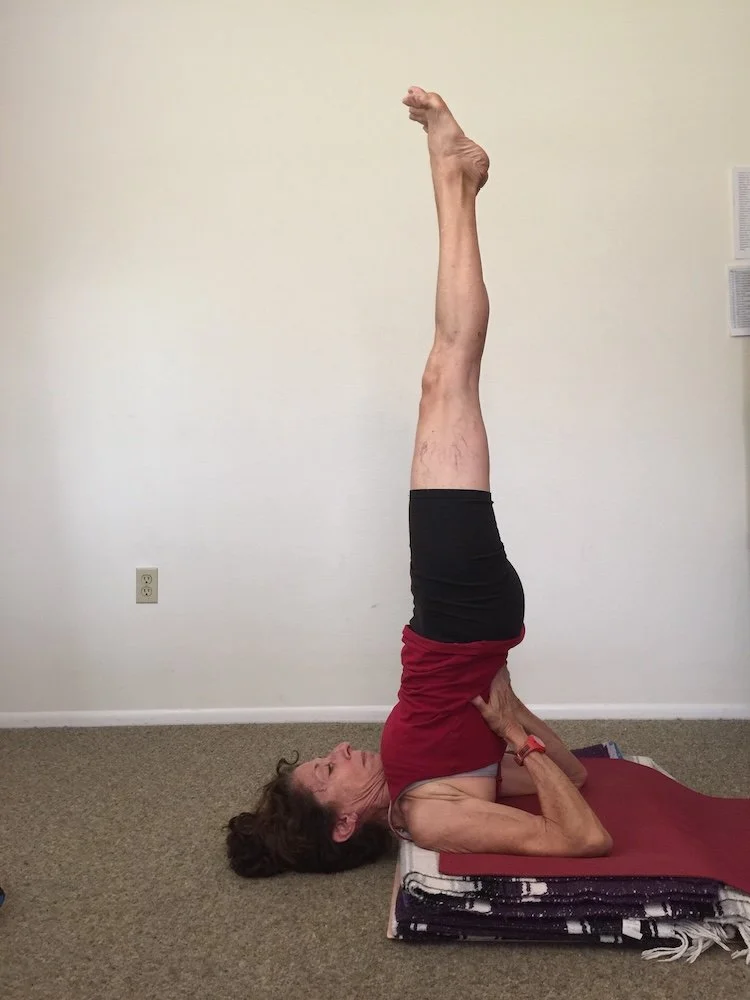 Salamba Sarvangasana (shoulder stand)