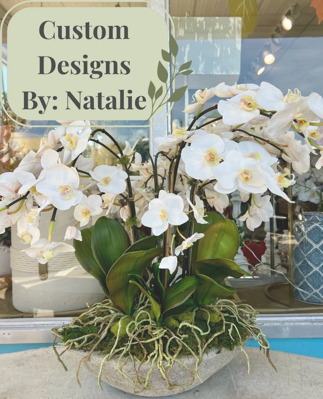 Looking for something truly one of a kind?

Schedule a consultation with Natalie to create a custom design tailored to your space and style. She&rsquo;ll guide you through the process, share creative ideas, and bring your vision to life.

Bring your 