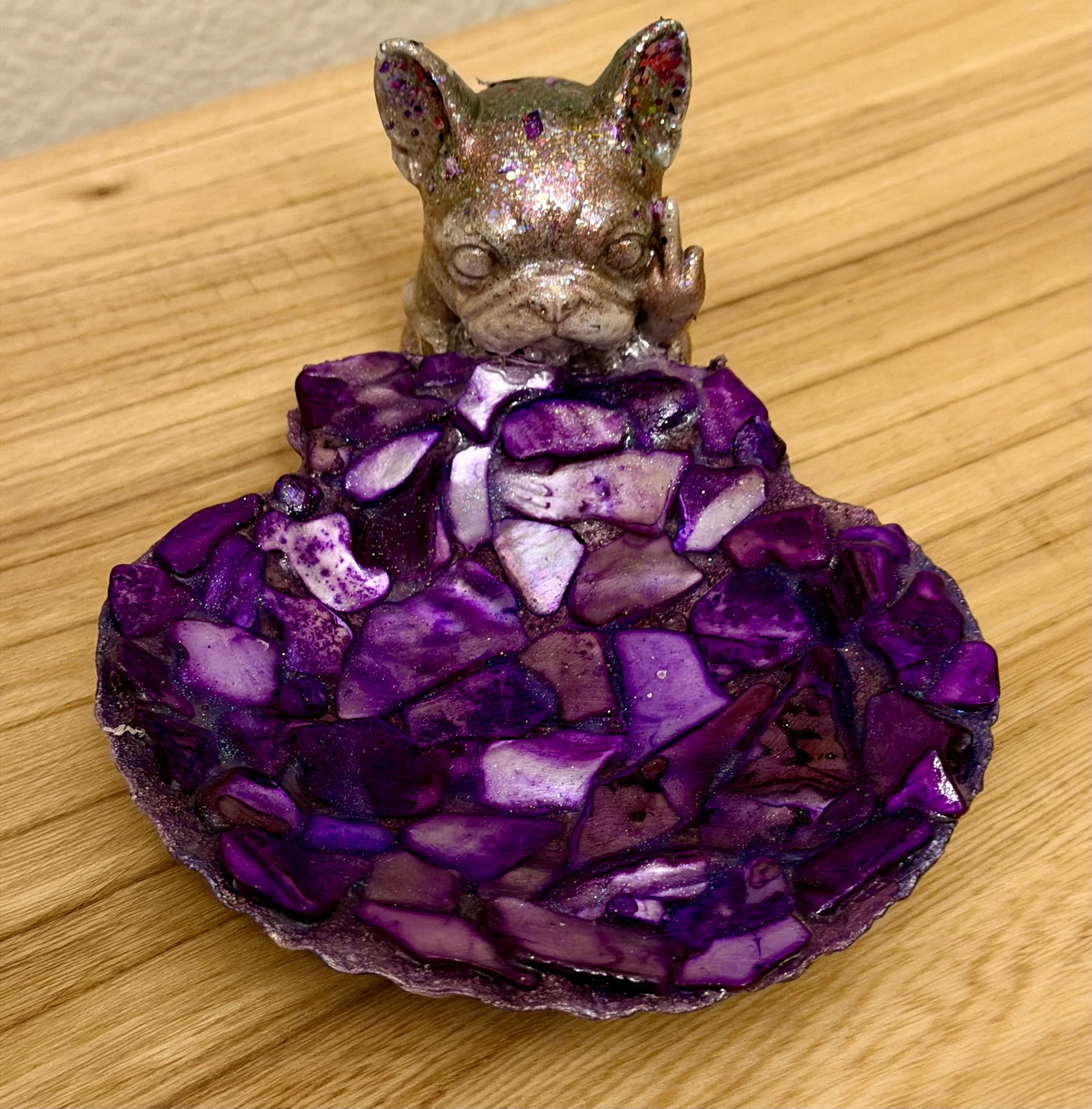 Frenchie Shell Soap Dish