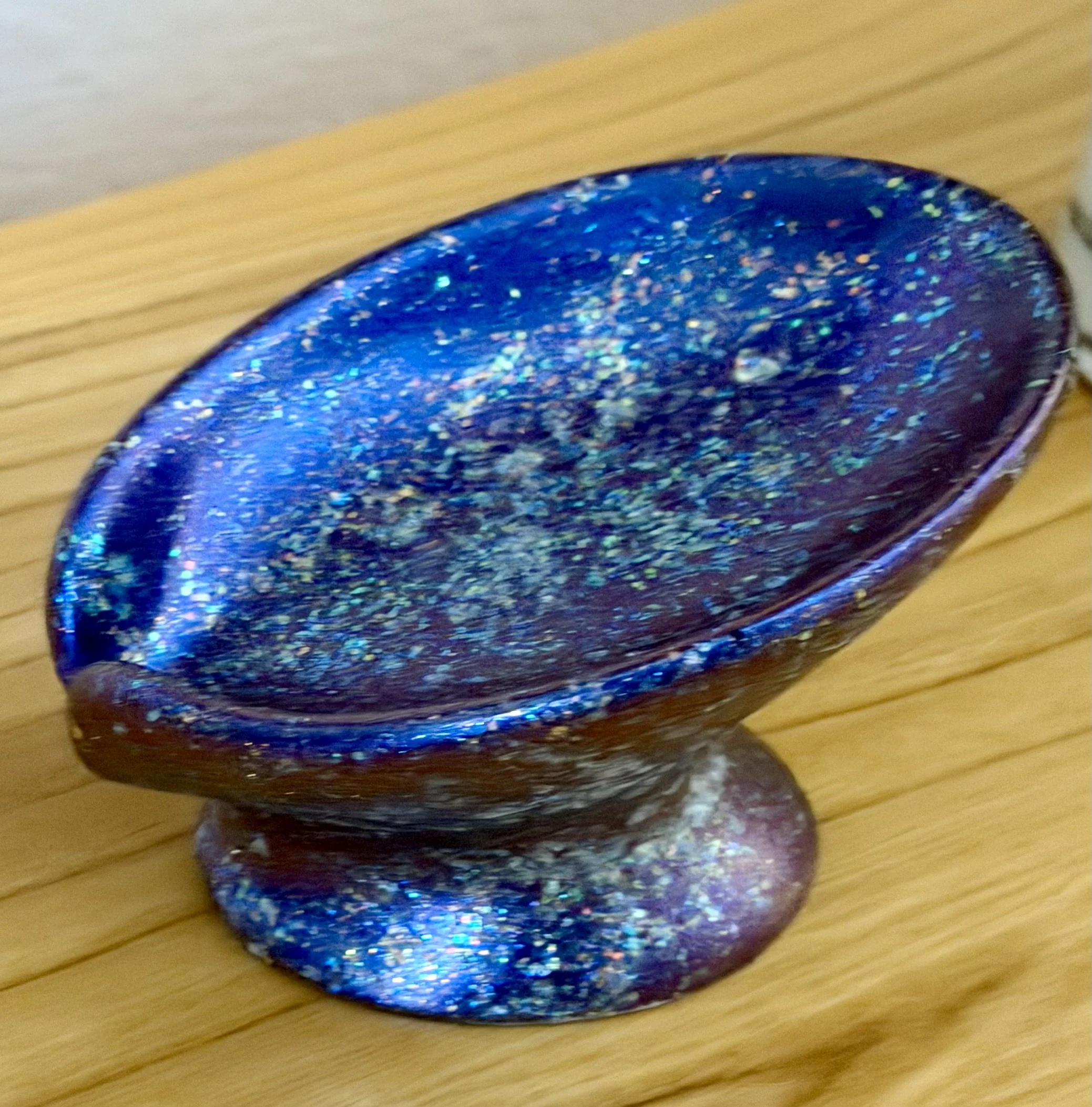 Handmade Resin Galaxy Soap Dish