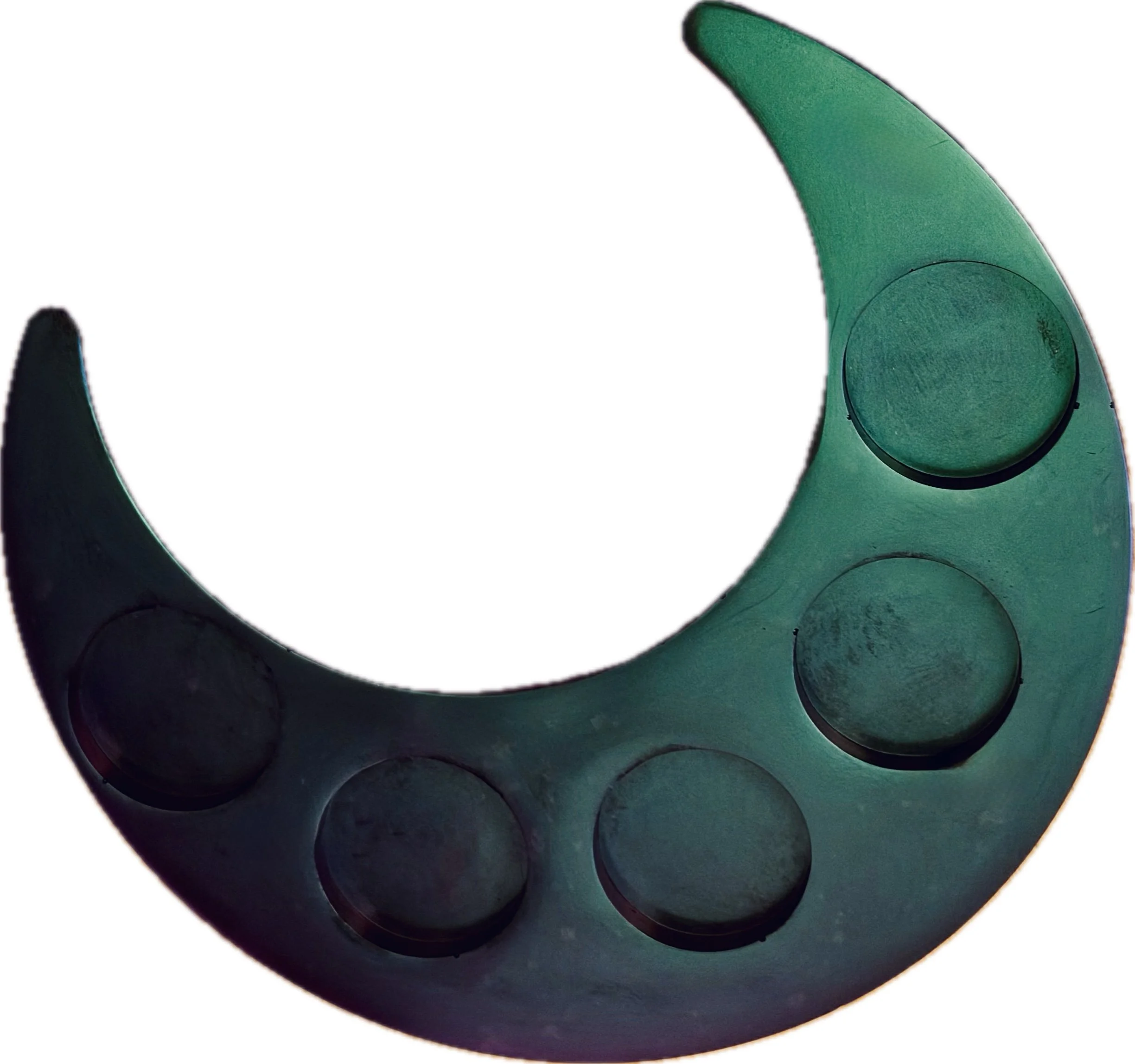 Lunar Elegance Shot Glass or Tea Light Holder