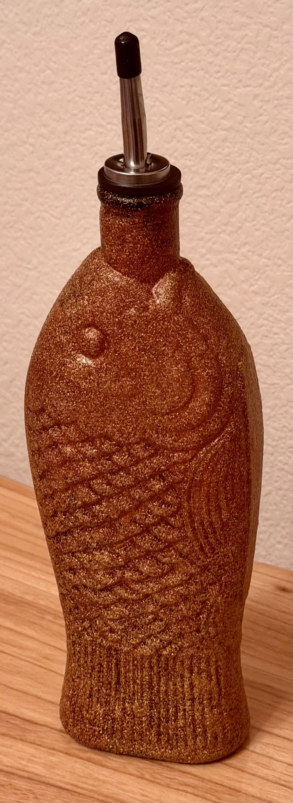 Artistic Fish Oil Dispenser Bottle