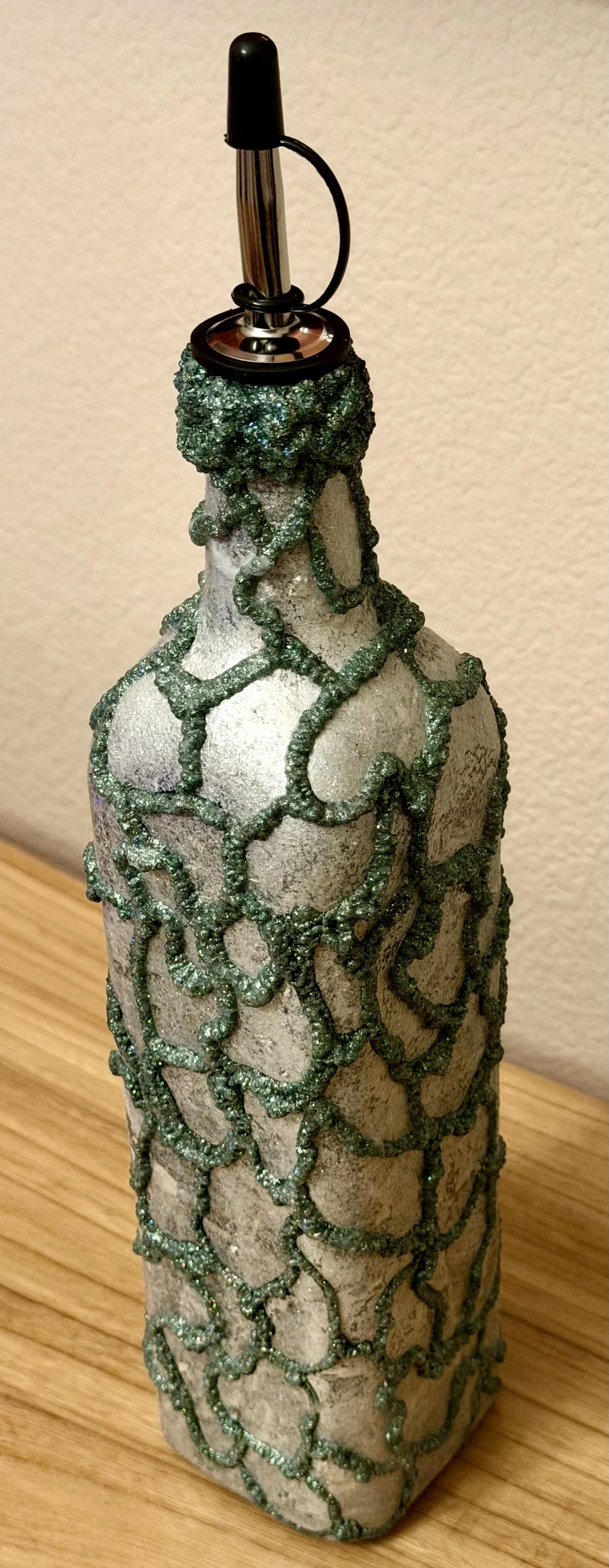 Handmade Artistic Oil Dispenser Bottle