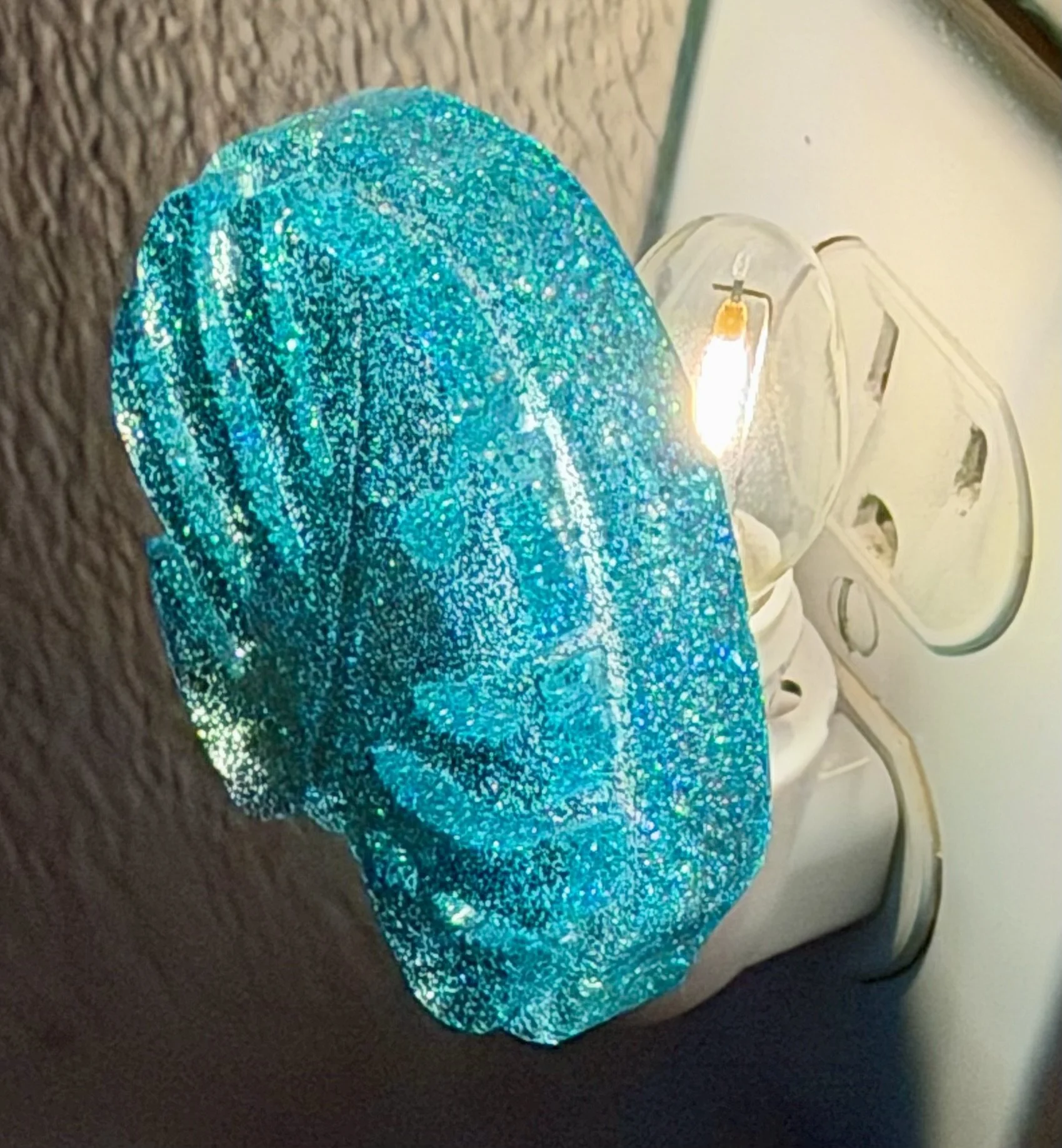 Monstera Leaf Resin Night Light