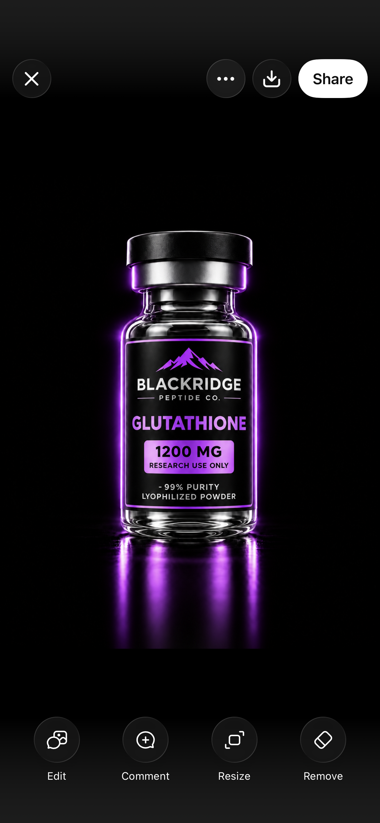 Glutathione 1200mg