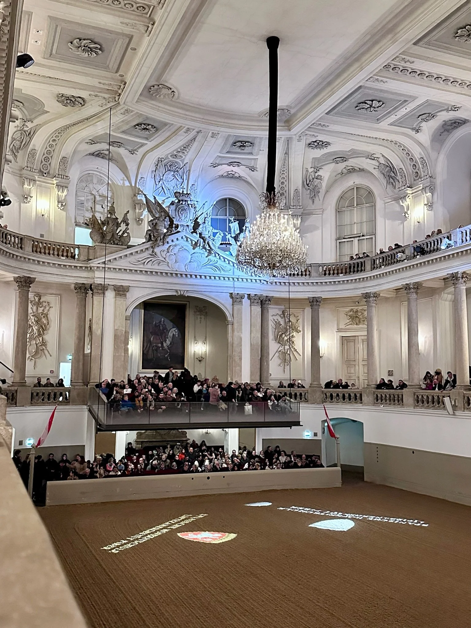 inside the Spanish Riding School